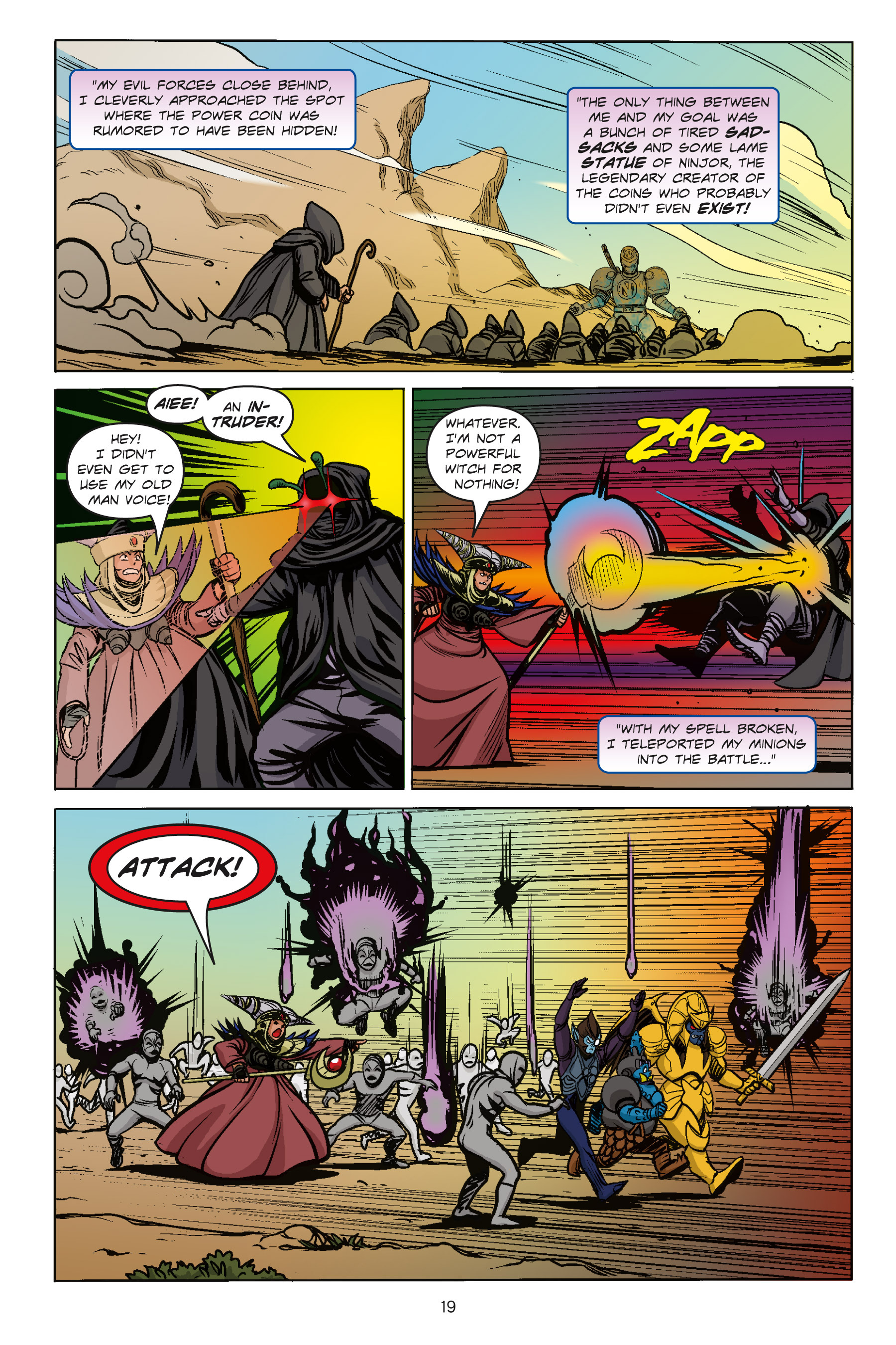 Read online Mighty Morphin Power Rangers: Going Green comic -  Issue # Full - 19