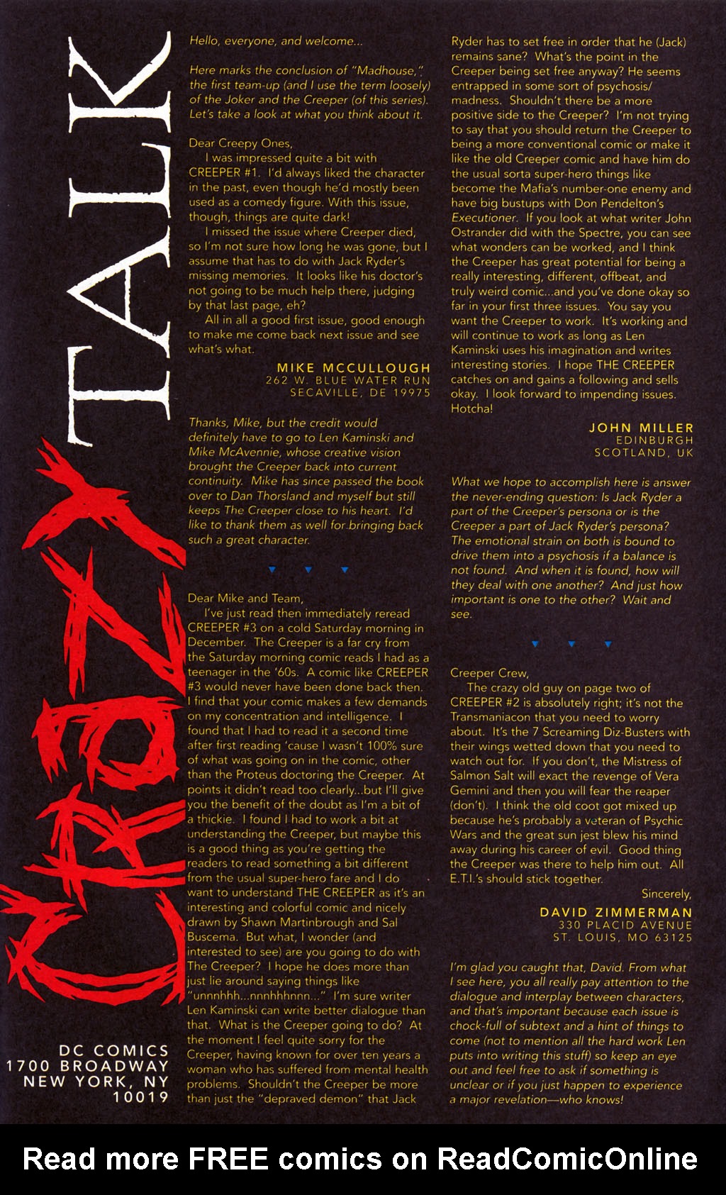 Read online The Creeper (1997) comic -  Issue #8 - 24