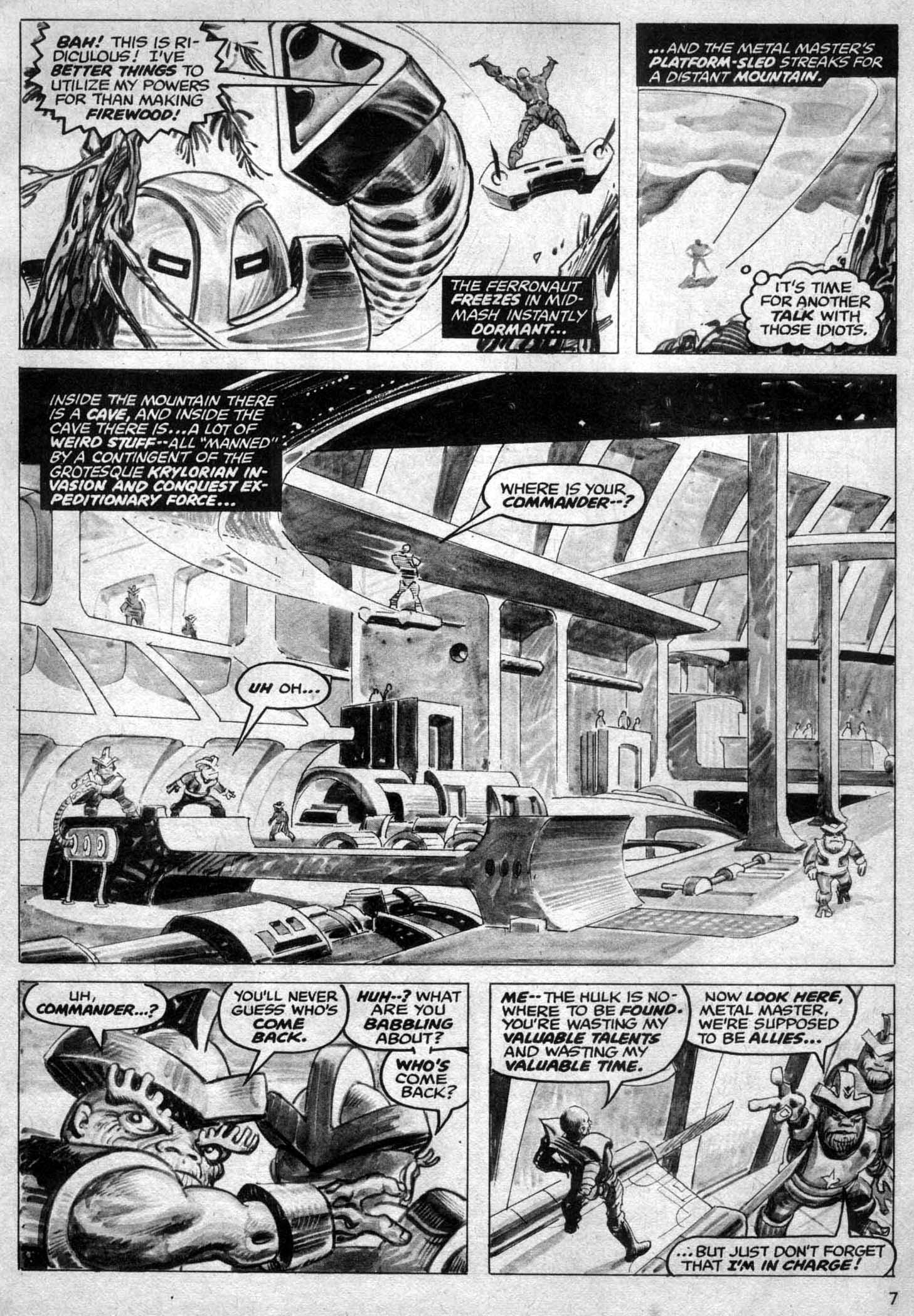 Read online The Rampaging Hulk comic -  Issue #3 - 7