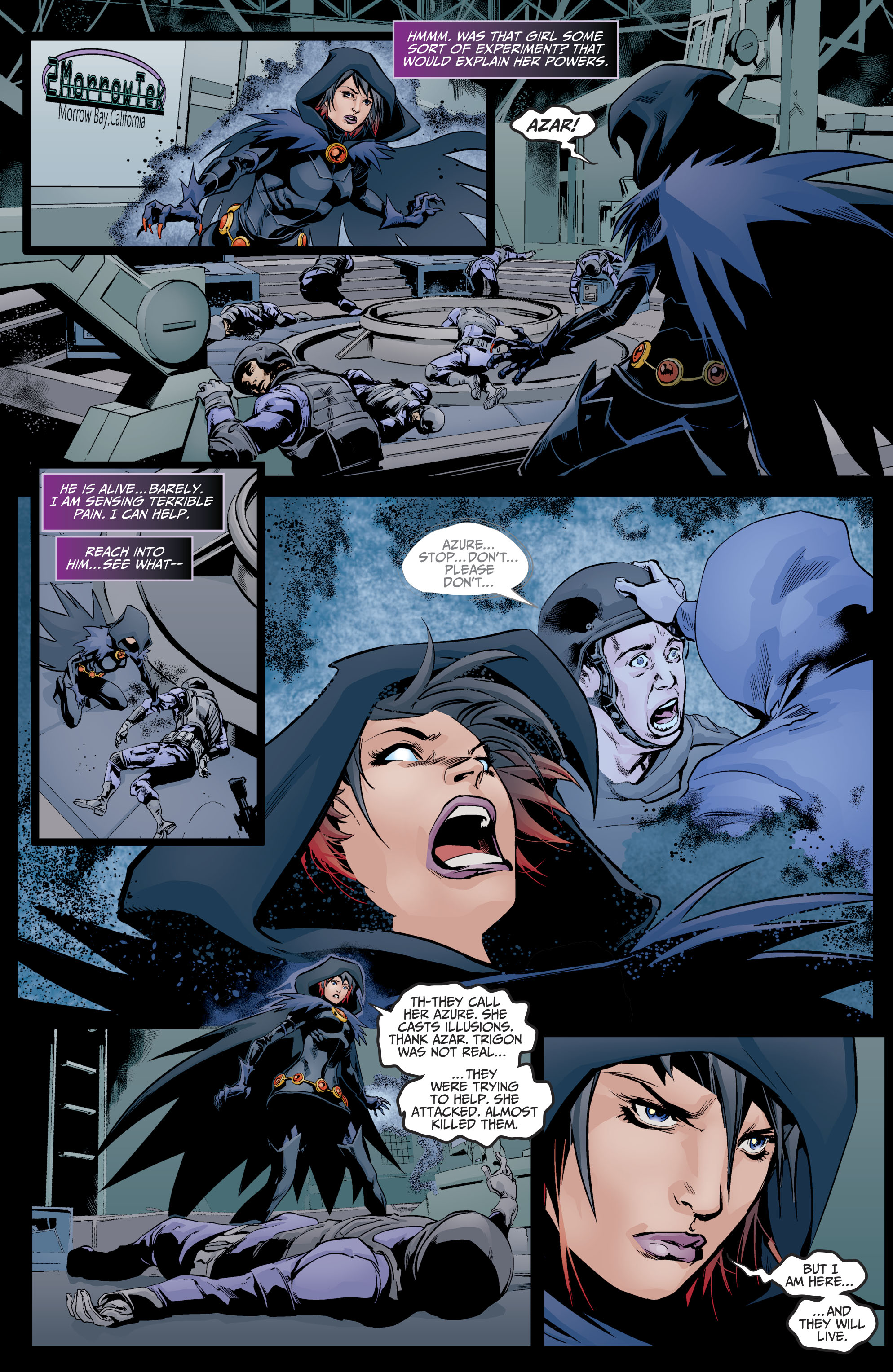 Read online Raven: Daughter of Darkness comic -  Issue #1 - 22
