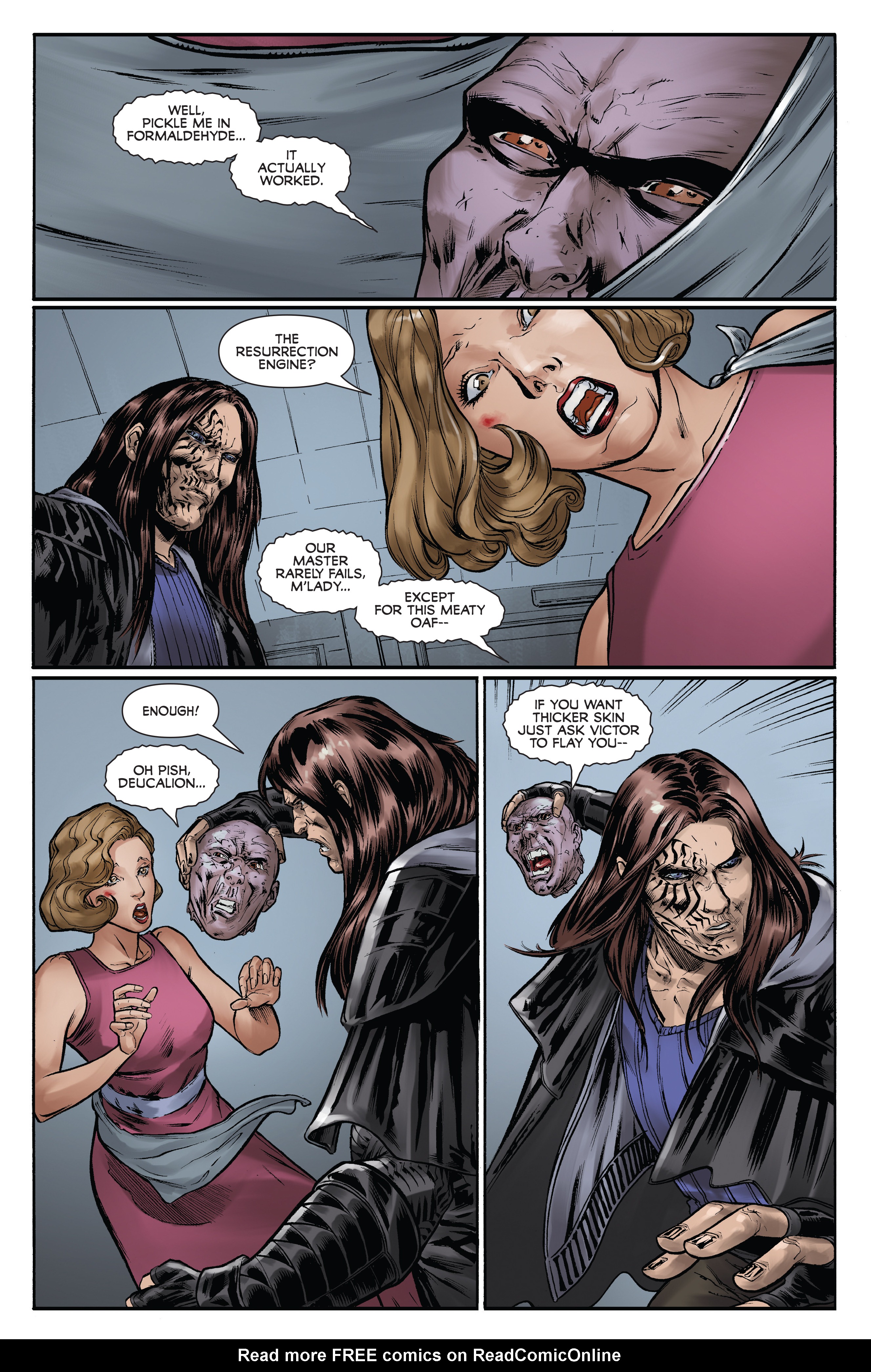 Read online Dean Koontz's Frankenstein: Storm Surge comic -  Issue #4 - 13