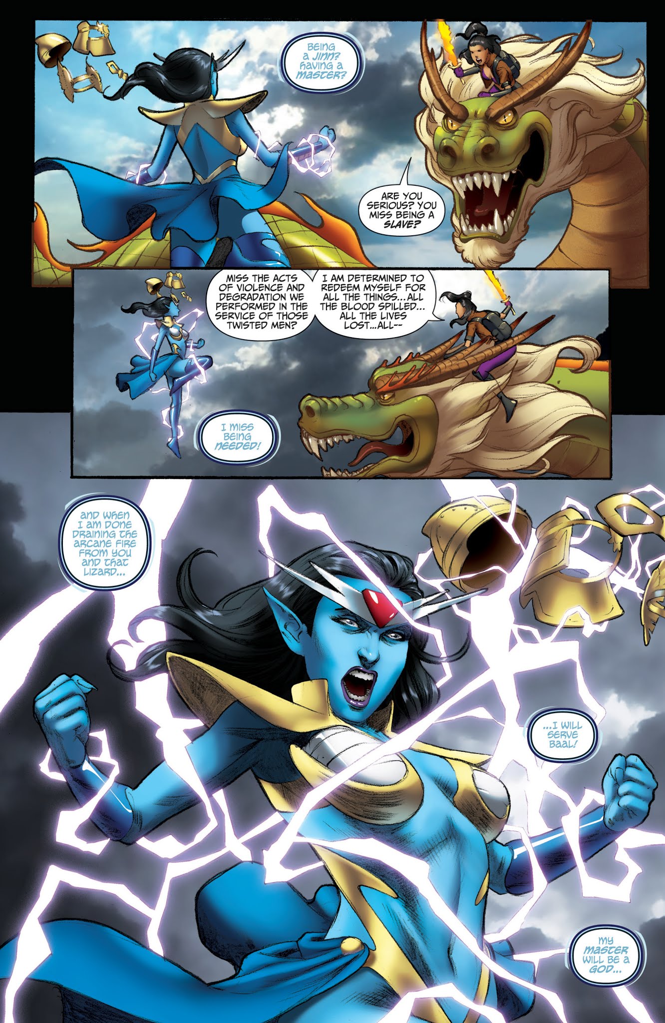 Read online Jasmine: Crown of Kings comic -  Issue #5 - 16