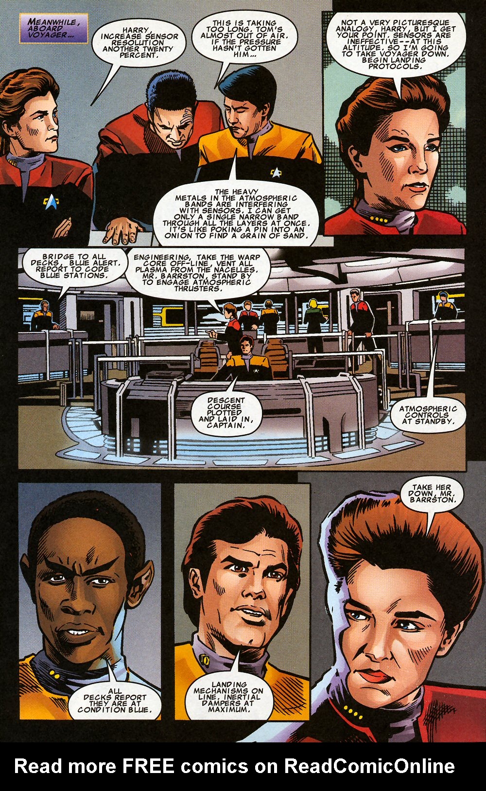Read online Star Trek: Voyager comic -  Issue #13 - 17