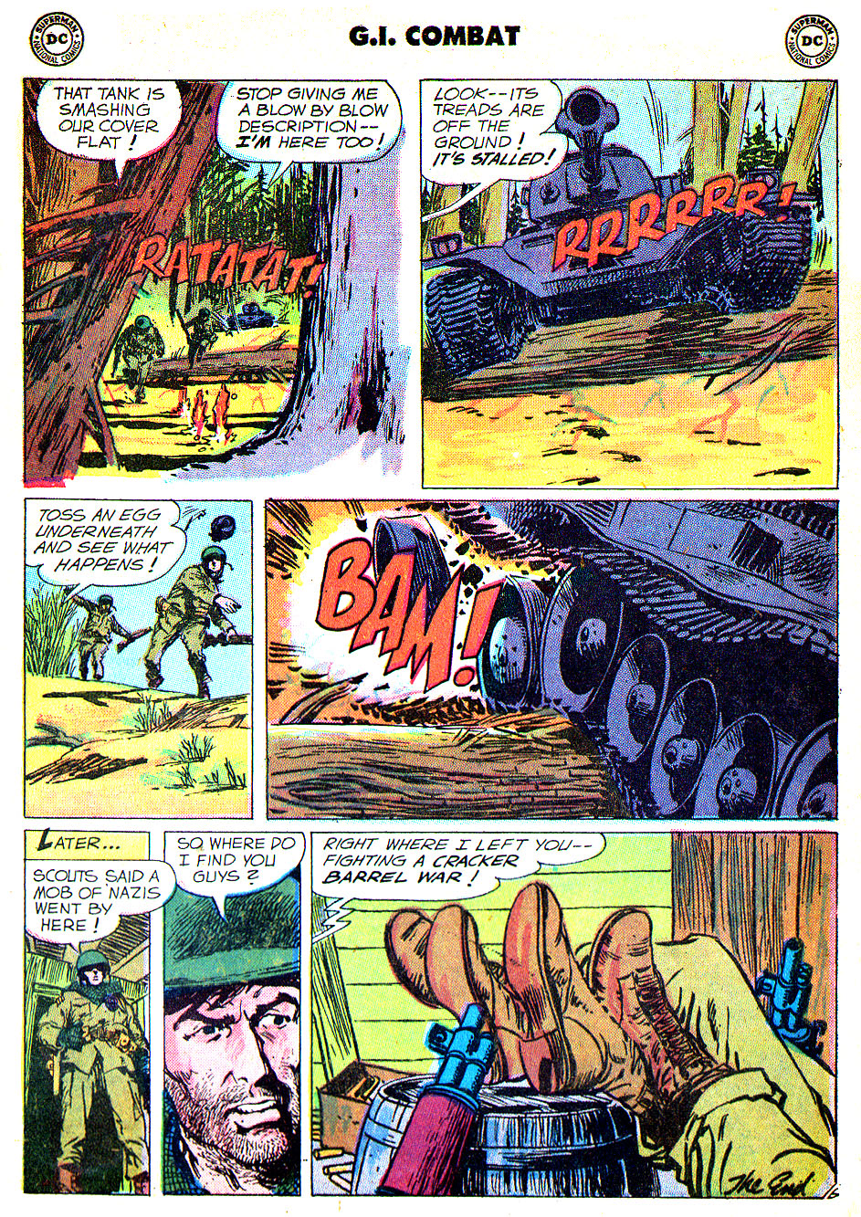 Read online G.I. Combat (1952) comic -  Issue #63 - 32