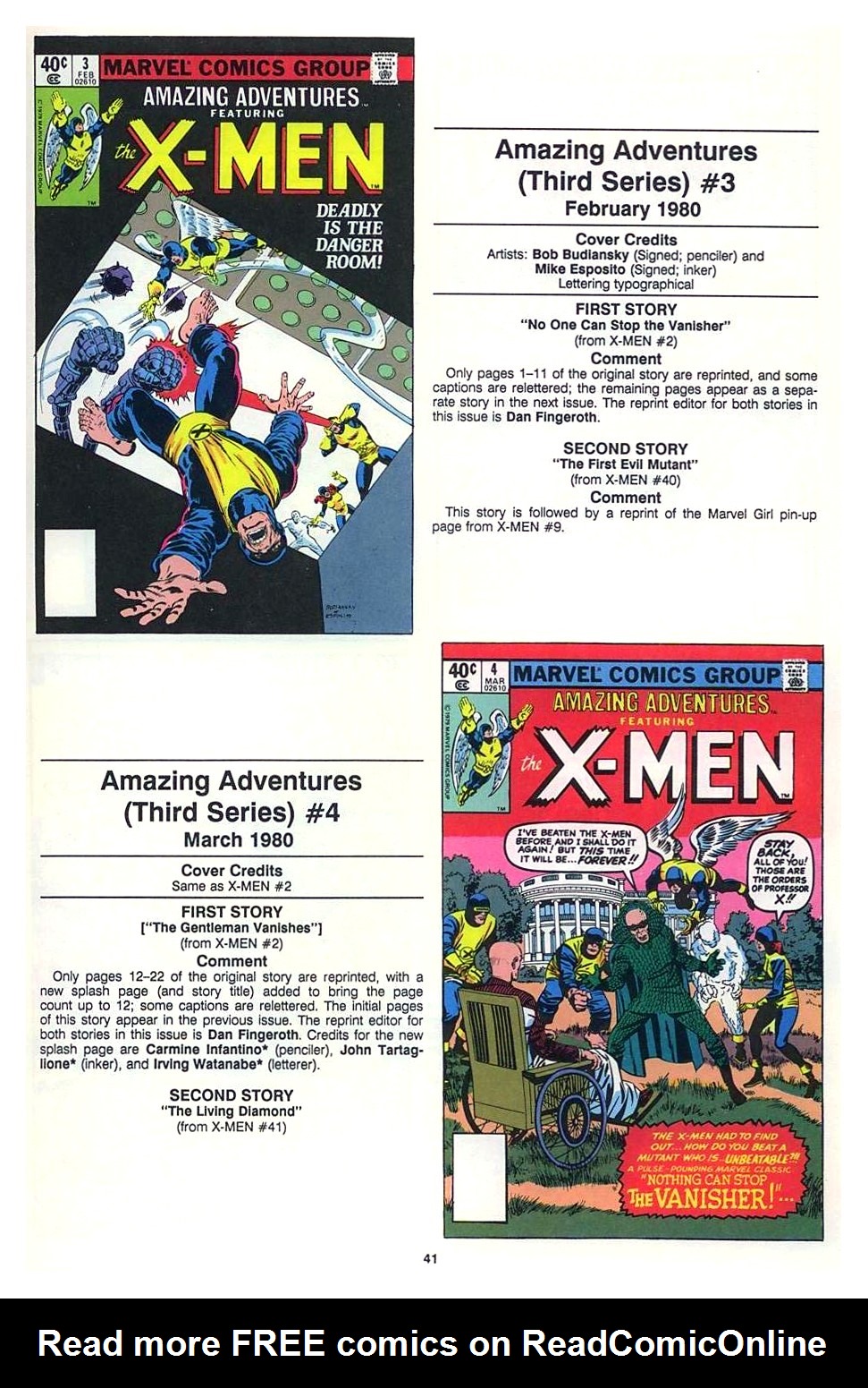 Read online The Official Marvel Index To The X-Men comic -  Issue #7 - 43