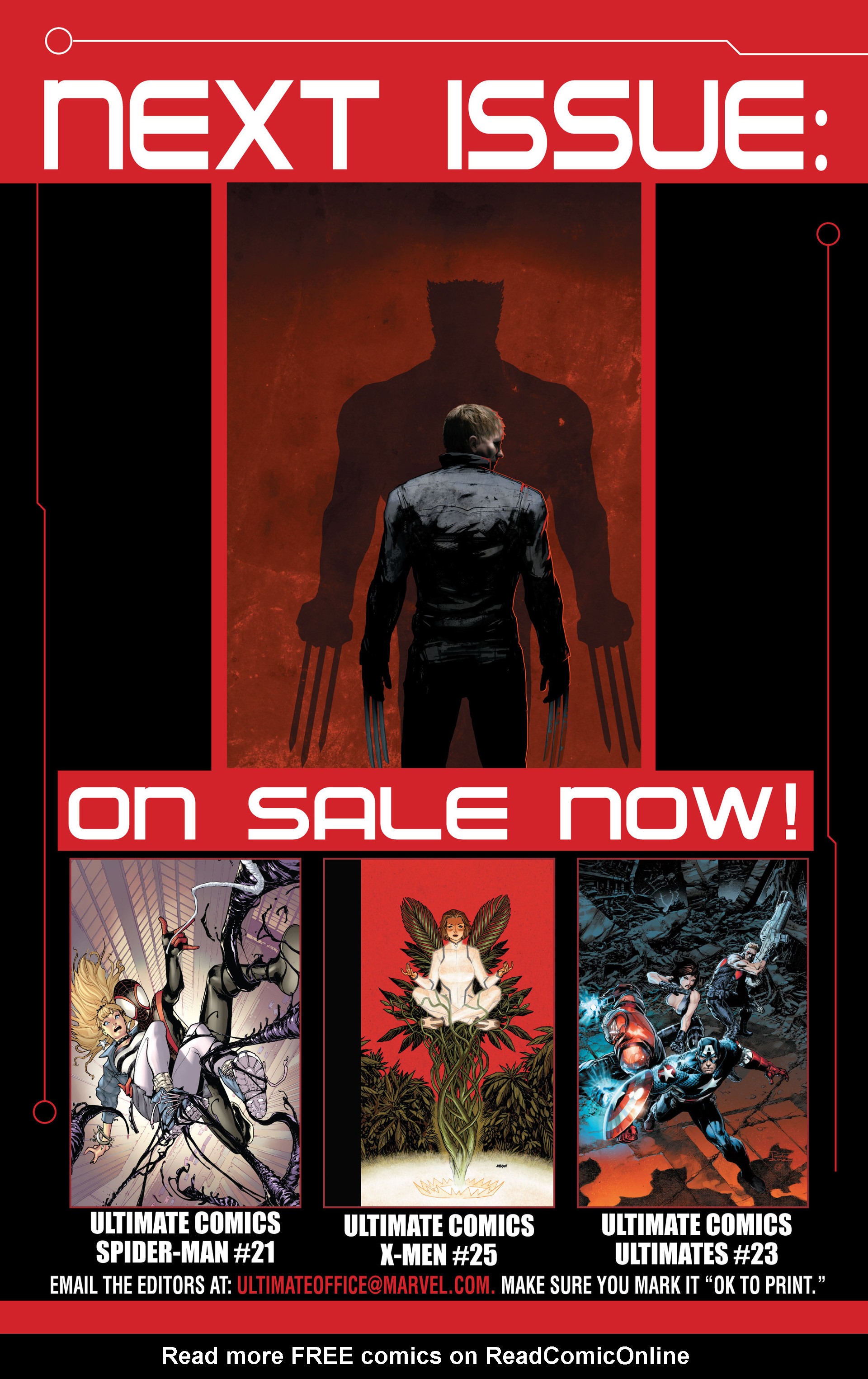 Read online Ultimate Comics Wolverine comic -  Issue #3 - 23