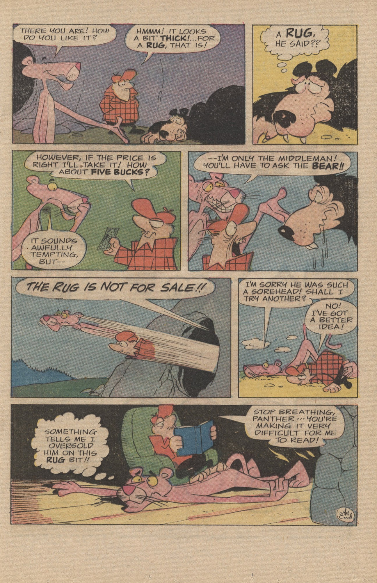 Read online The Pink Panther (1971) comic -  Issue #25 - 17