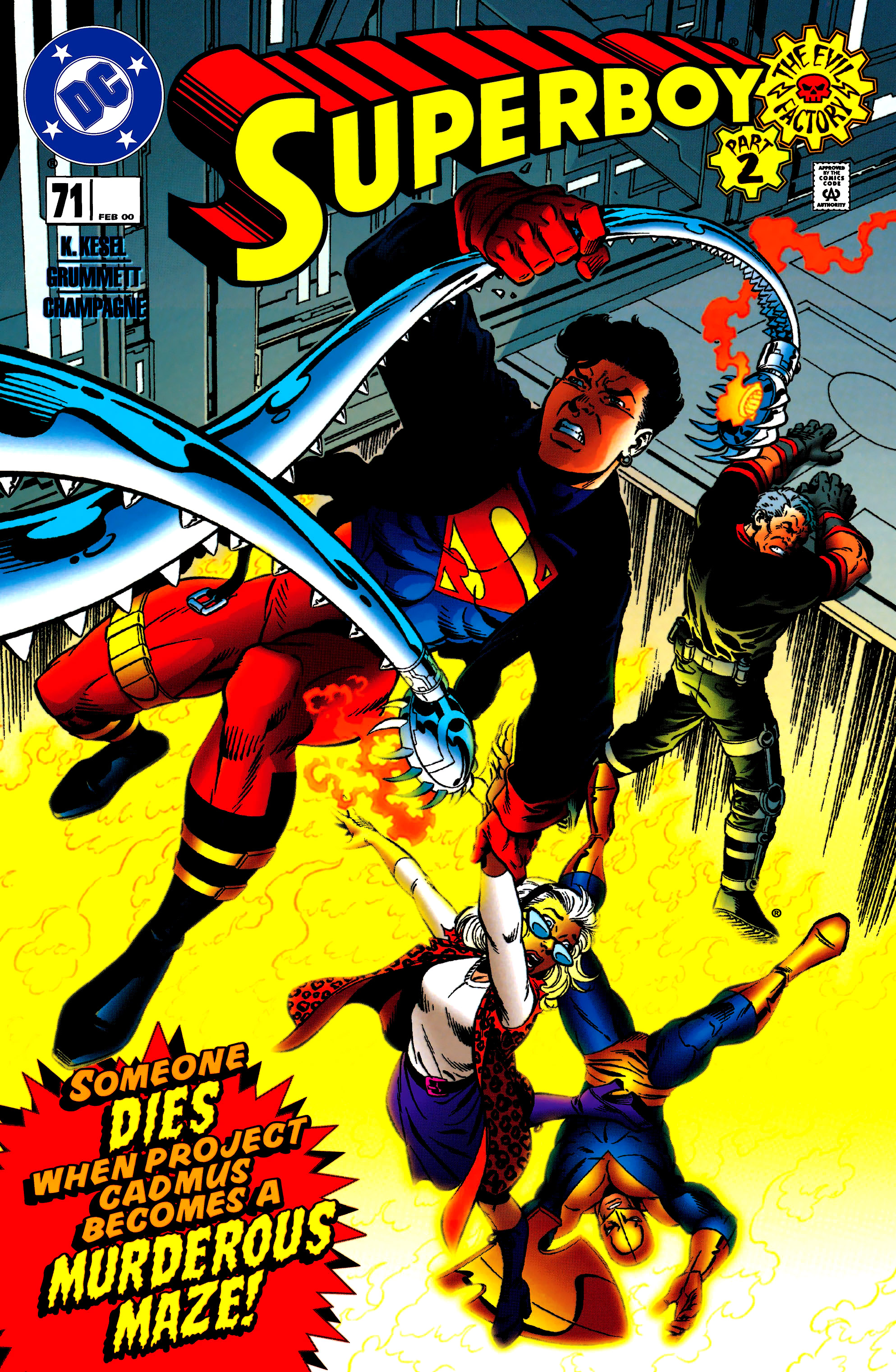 Read online Superboy (1994) comic -  Issue #71 - 1