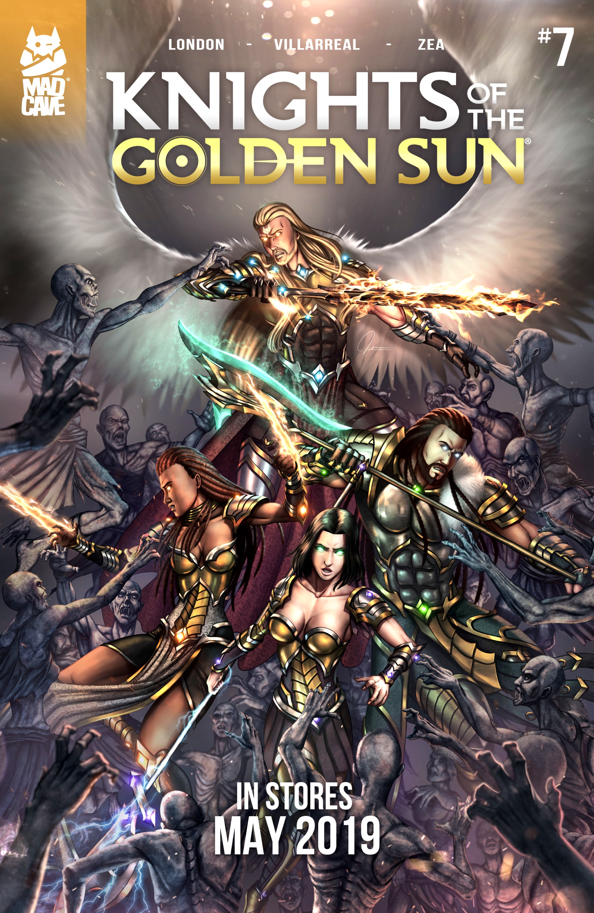 Read online Knights of the Golden Sun comic -  Issue #6 - 26