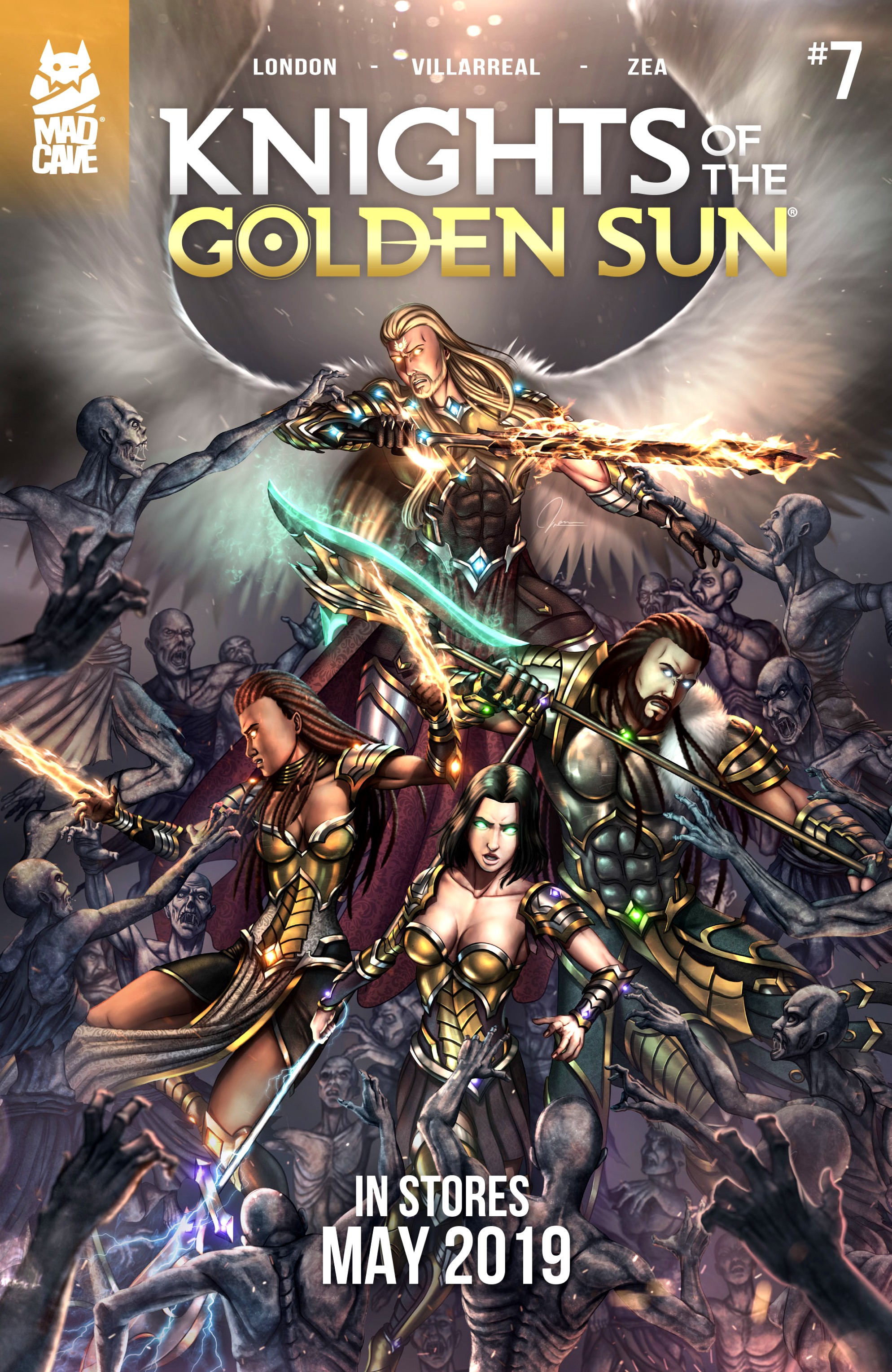 Read online Knights of the Golden Sun comic -  Issue #6 - 26