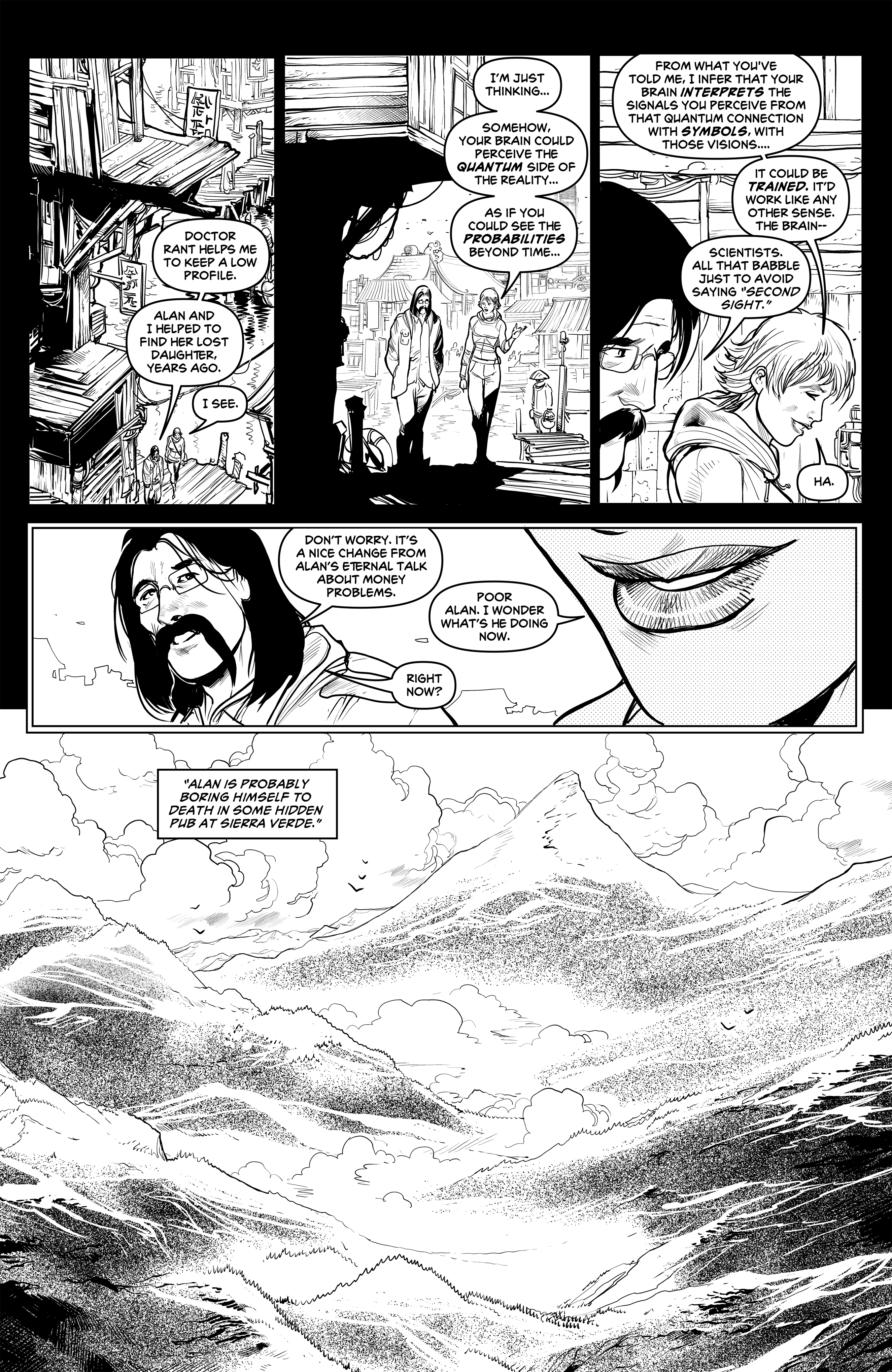 Read online Alan Dracon comic -  Issue #4 - 5