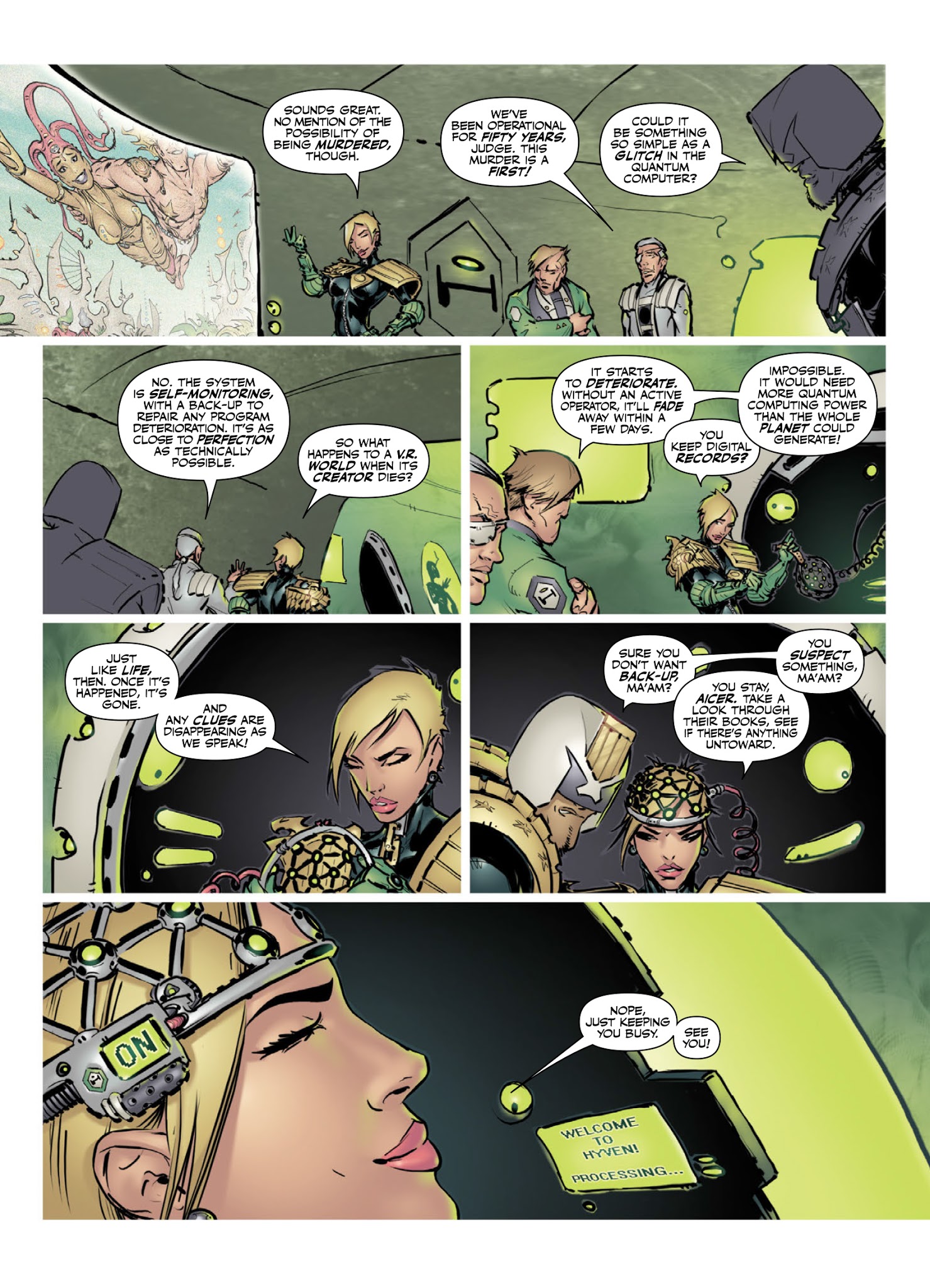 Read online Judge Anderson: The Psi Files comic -  Issue # TPB 5 - 91