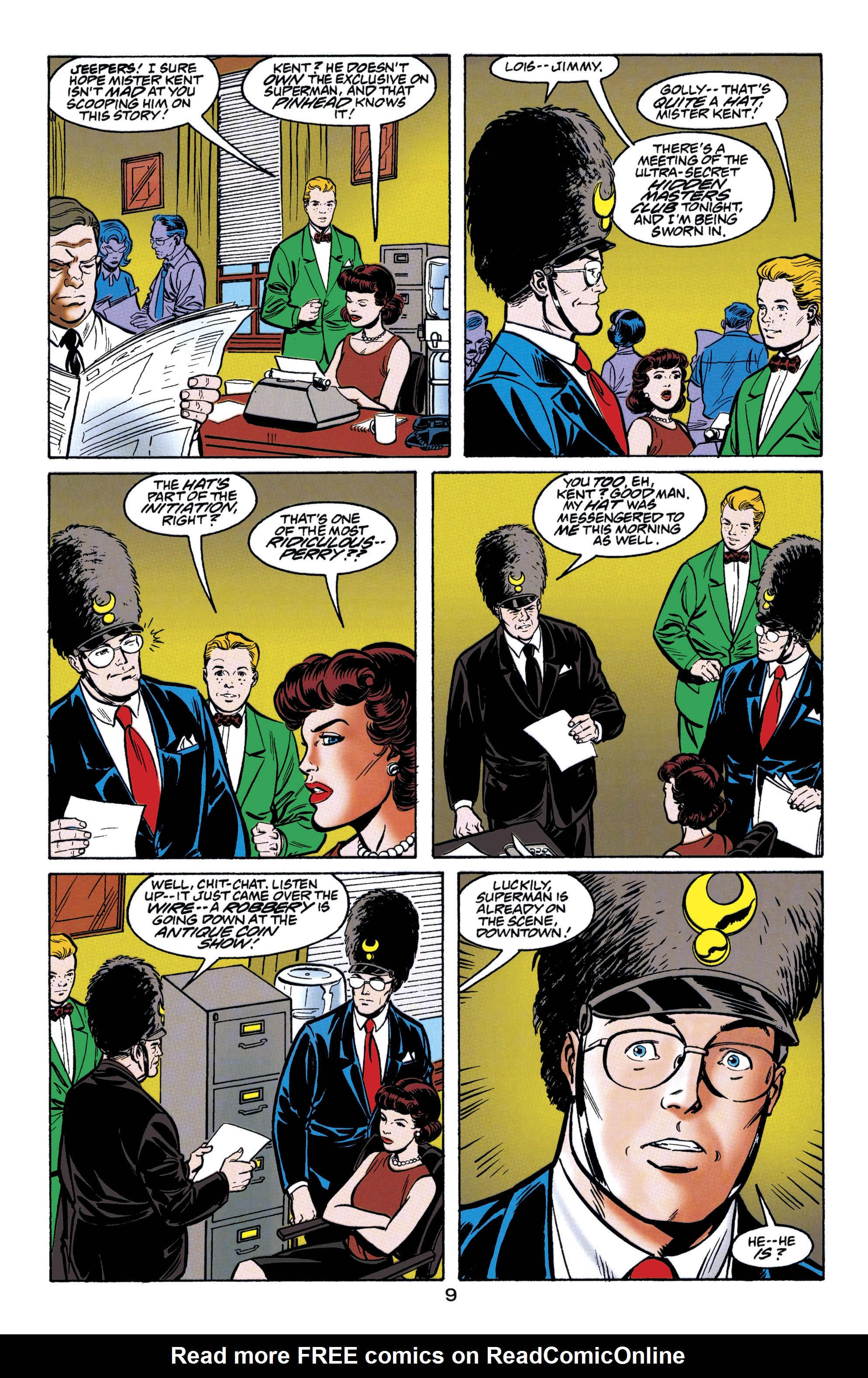 Read online Adventures of Superman (1987) comic -  Issue #560 - 10