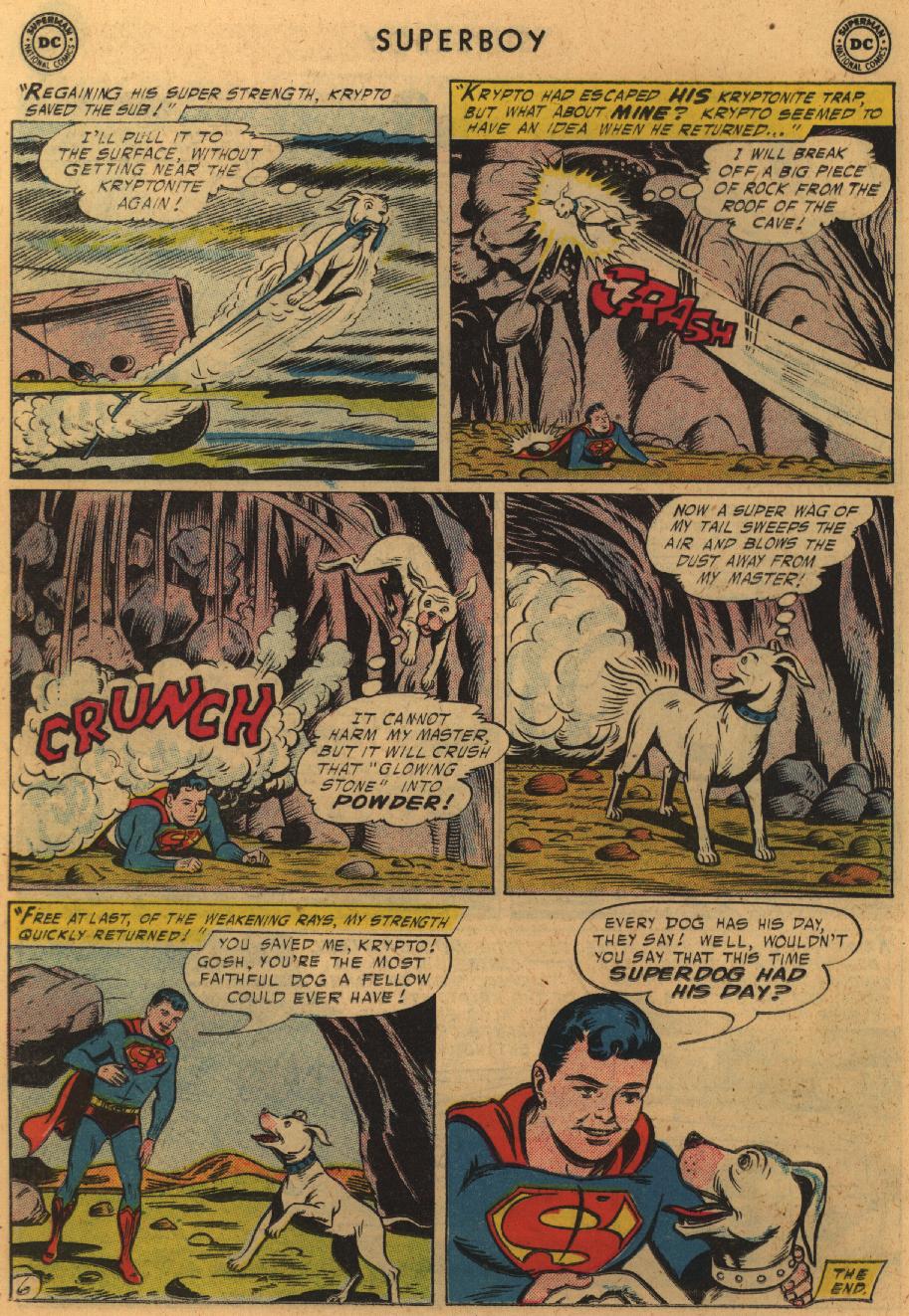 Read online Superboy (1949) comic -  Issue #51 - 16