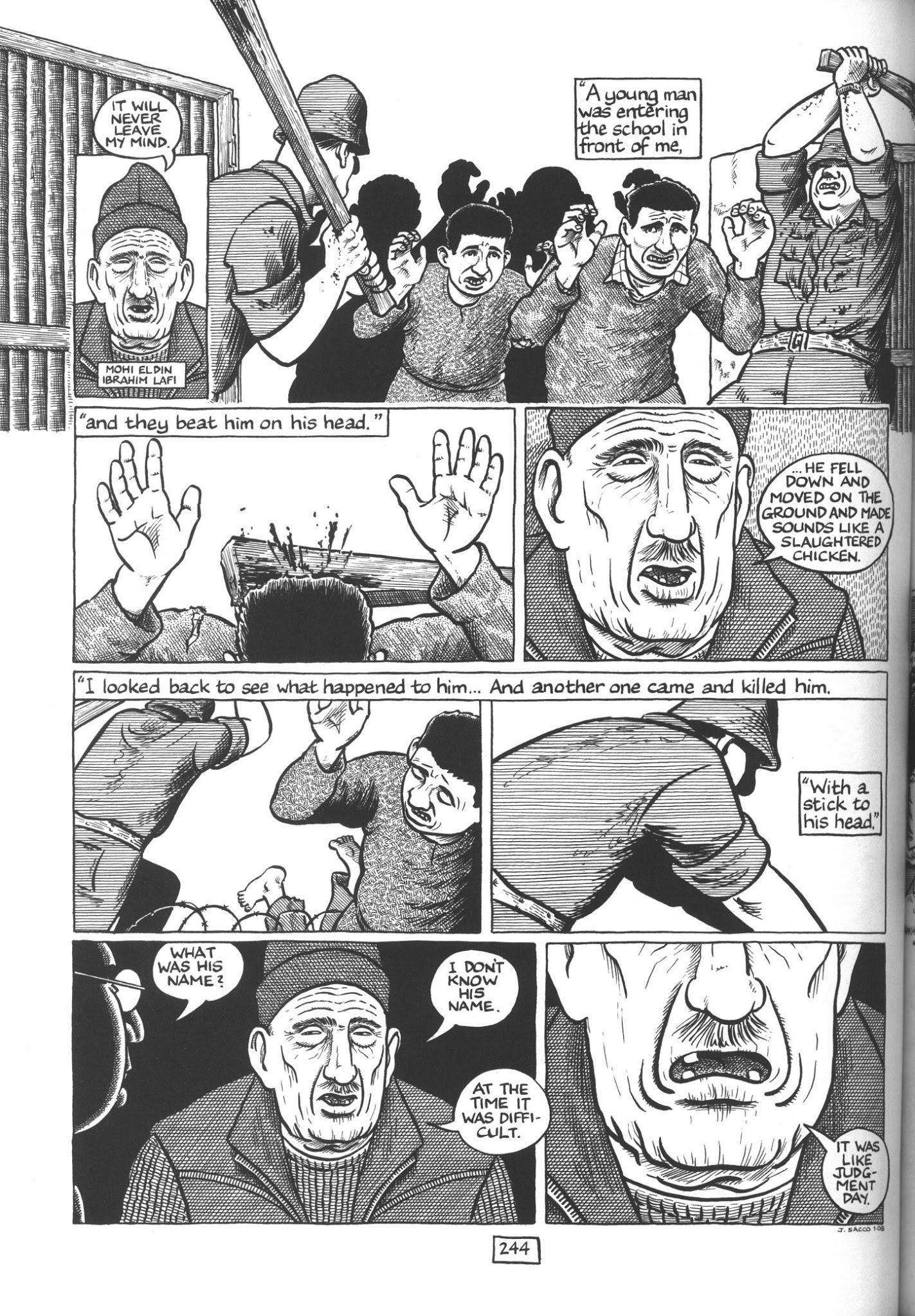 Read online Footnotes in Gaza comic -  Issue # TPB - 263