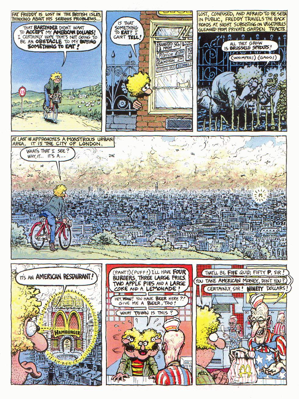 Read online The Fabulous Furry Freak Brothers comic -  Issue #9 - 4