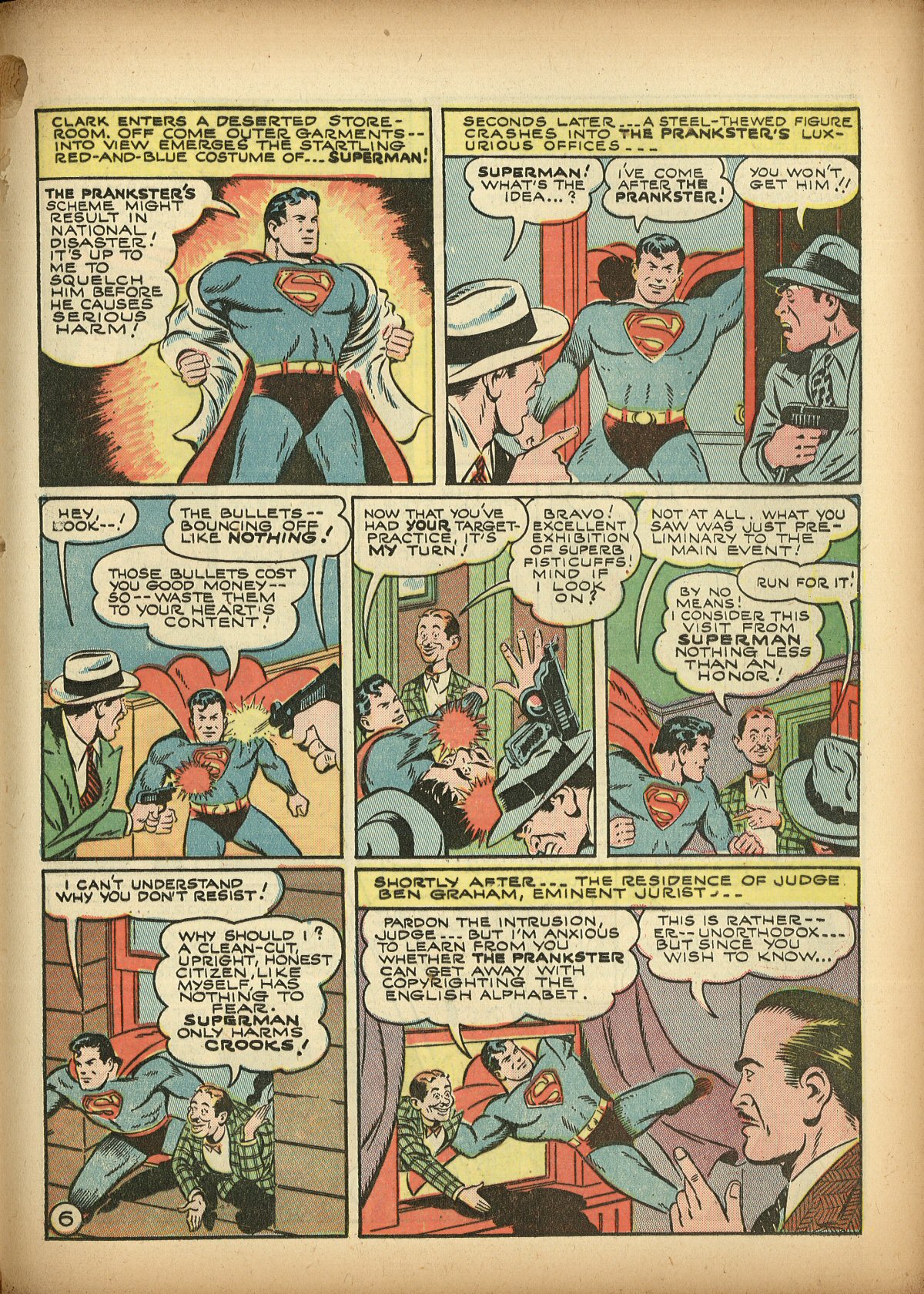 Read online Superman (1939) comic -  Issue #22 - 39