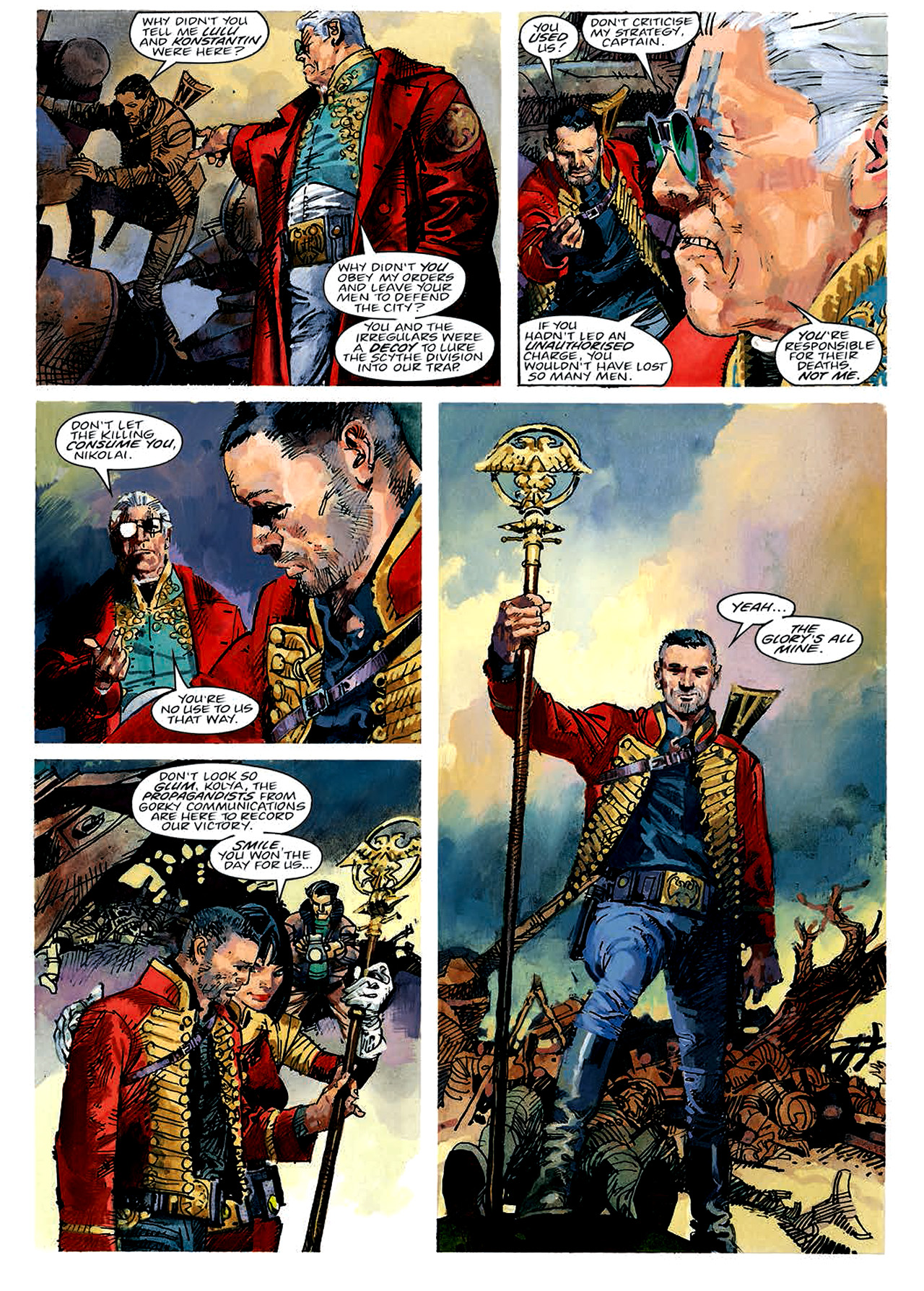 Read online Nikolai Dante comic -  Issue # TPB 4 - 16