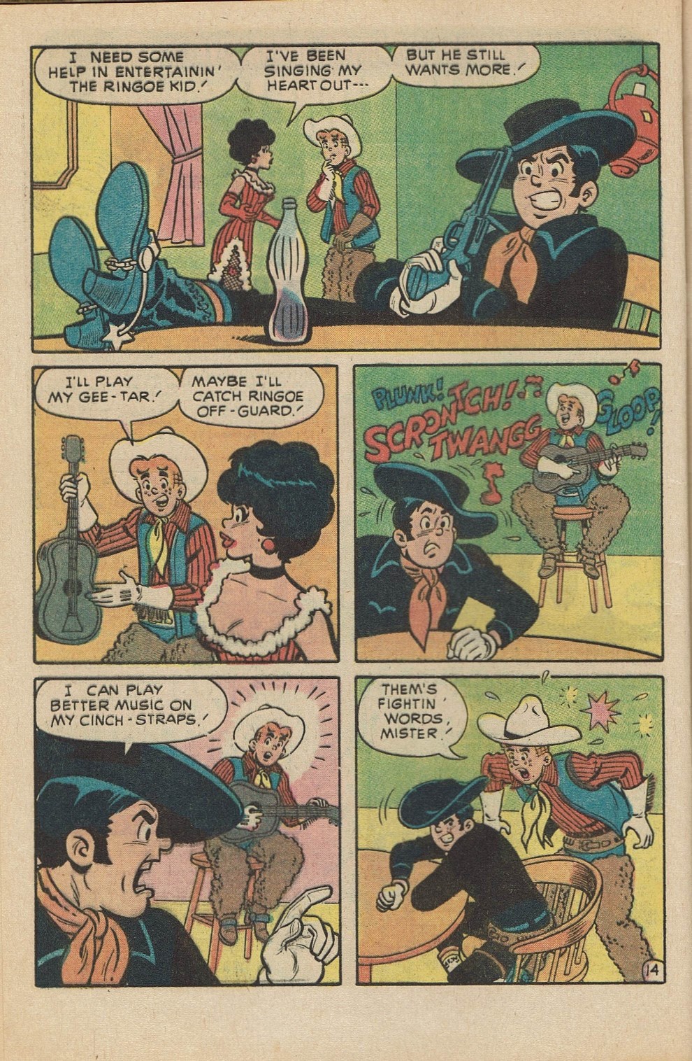 Read online Reggie and Me (1966) comic -  Issue #56 - 20