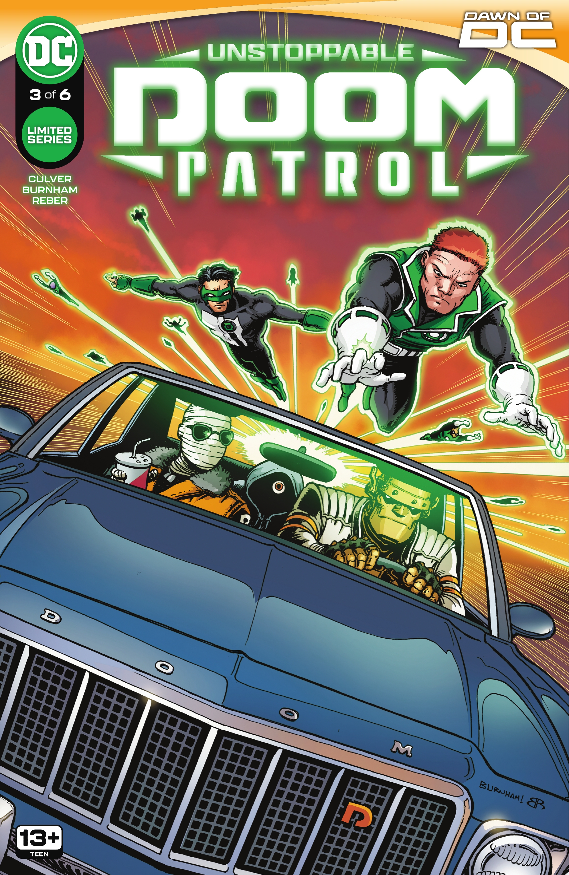 Read online Unstoppable Doom Patrol comic -  Issue #3 - 1