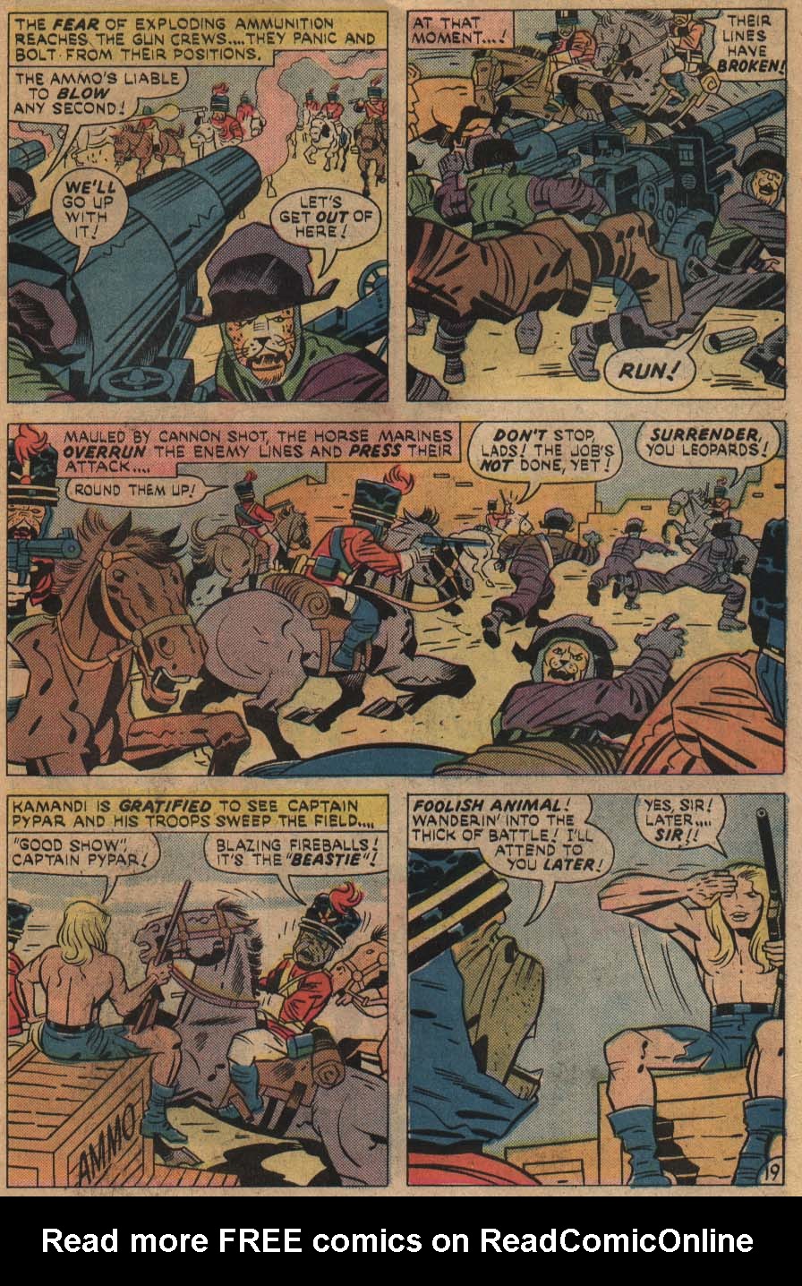 Read online Kamandi, The Last Boy On Earth comic -  Issue #28 - 24