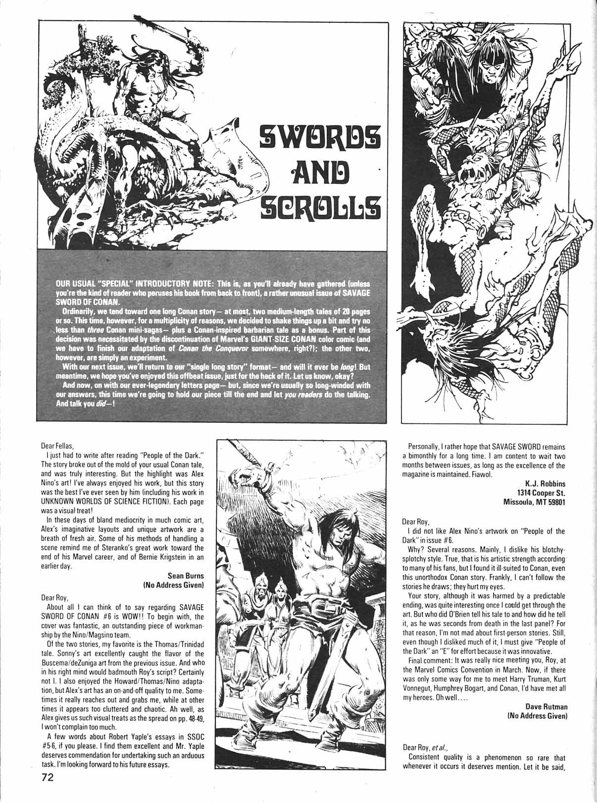 The Savage Sword Of Conan Issue #8 #9 - English 70