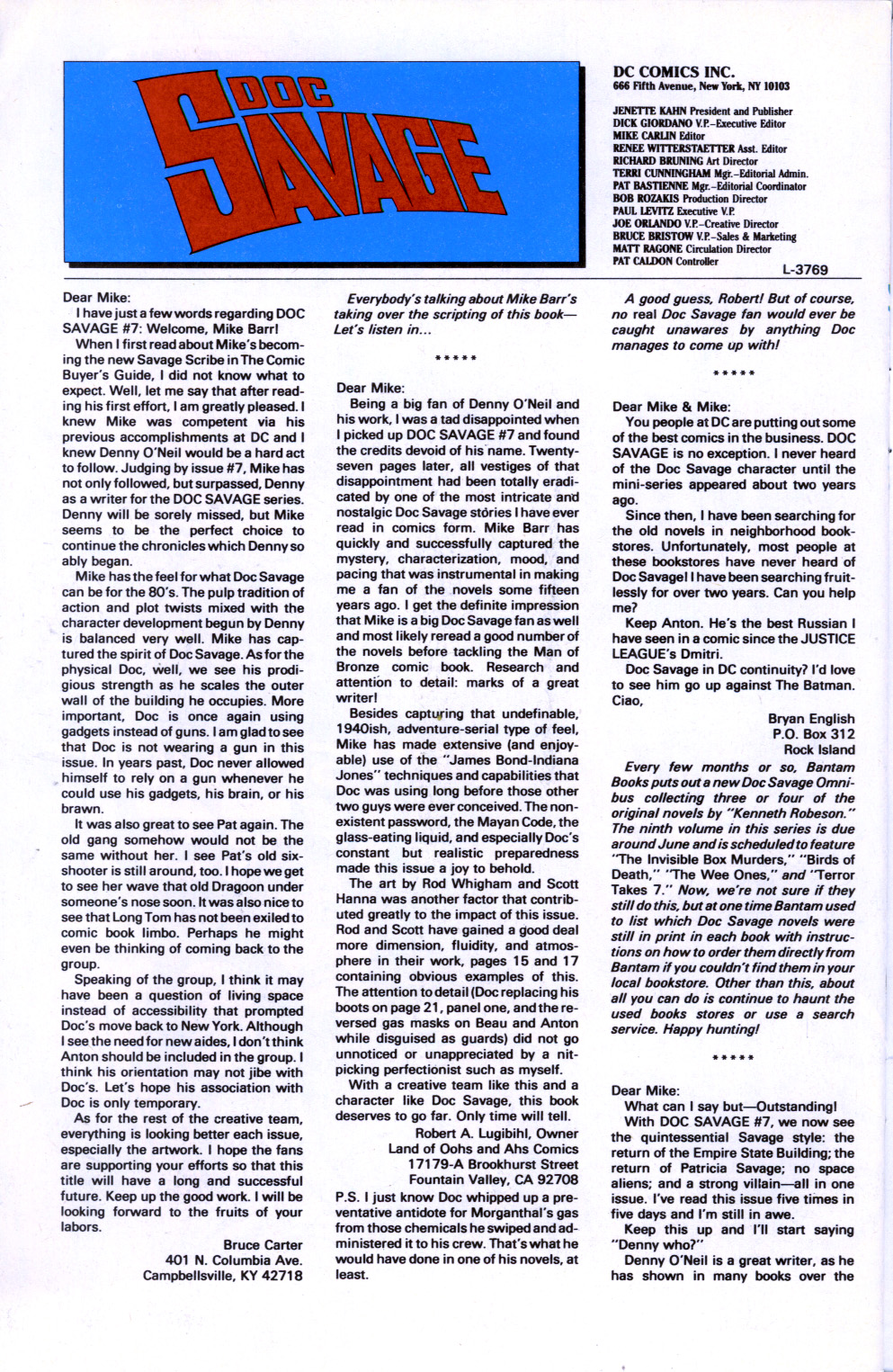 Read online Doc Savage (1988) comic -  Issue #11 - 30