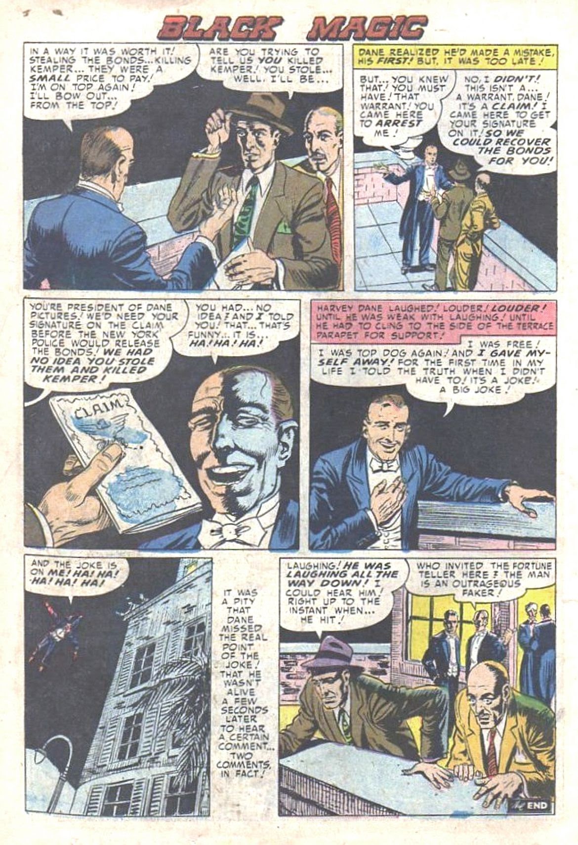 Read online Black Magic (1950) comic -  Issue #18 - 18