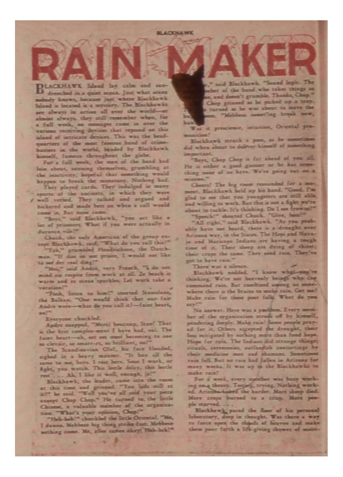 Read online Blackhawk (1957) comic -  Issue #19 - 34