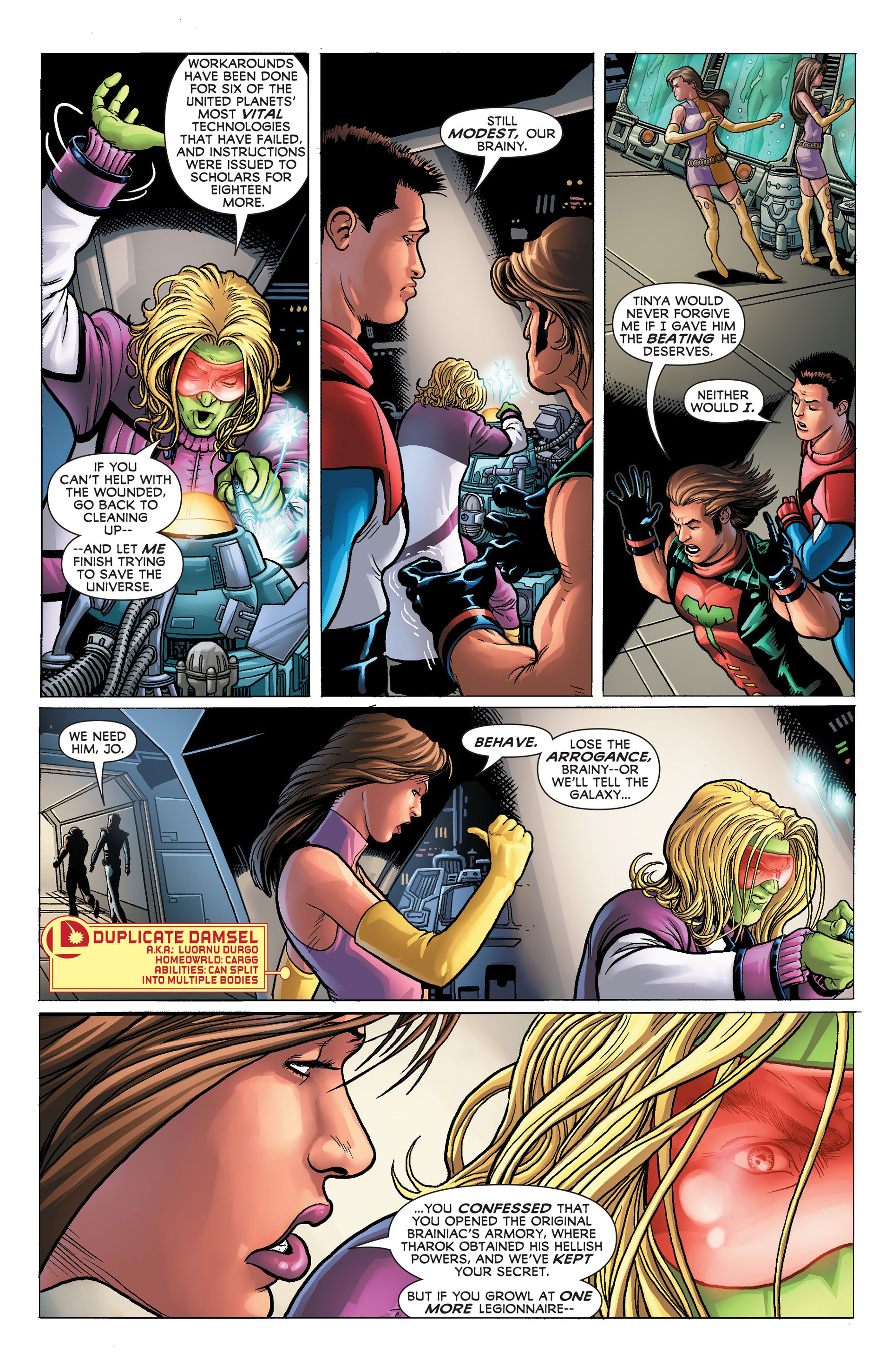 Legion of Super-Heroes (2011) Issue #23 #24 - English 7