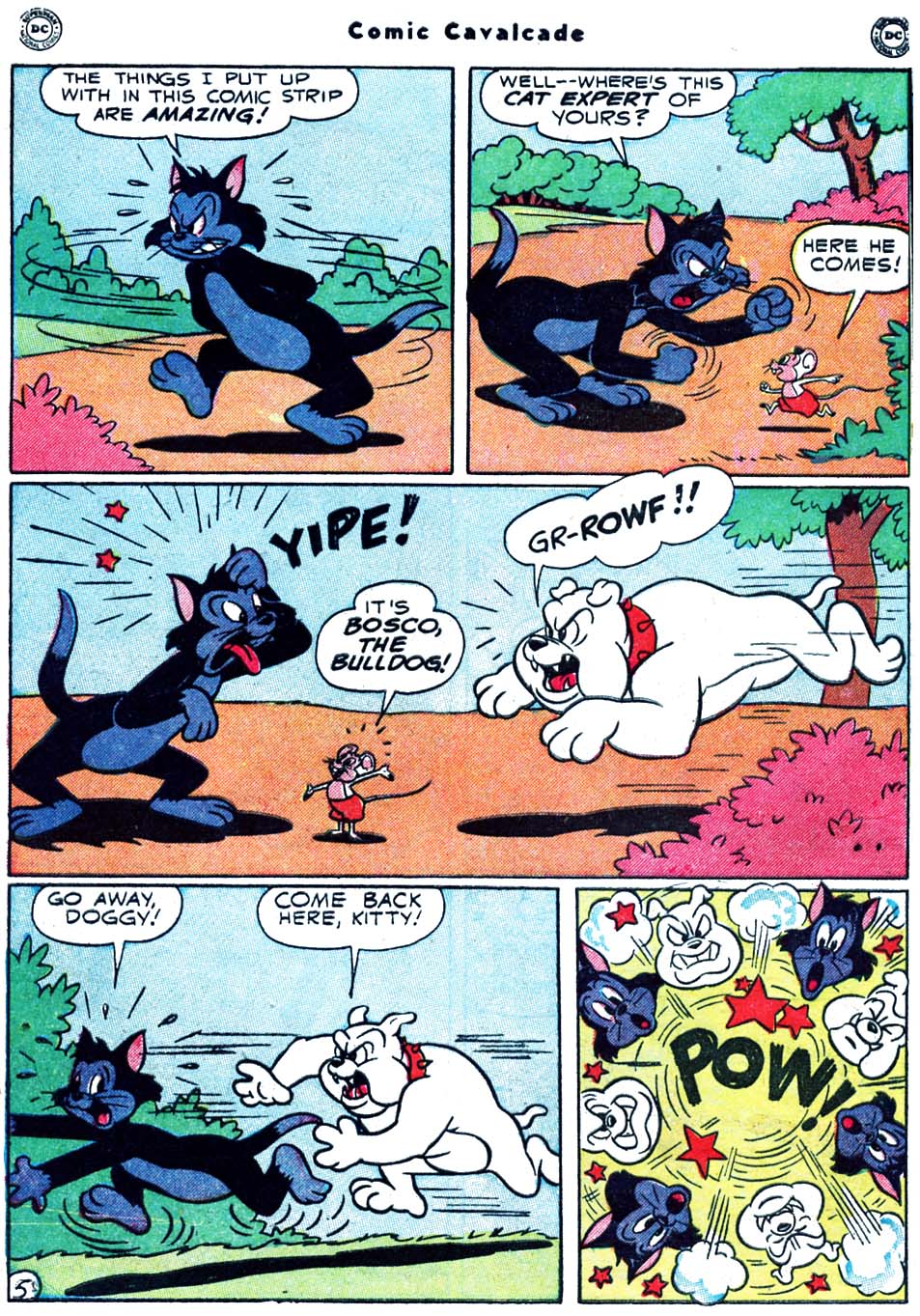 Read online Comic Cavalcade comic -  Issue #40 - 14