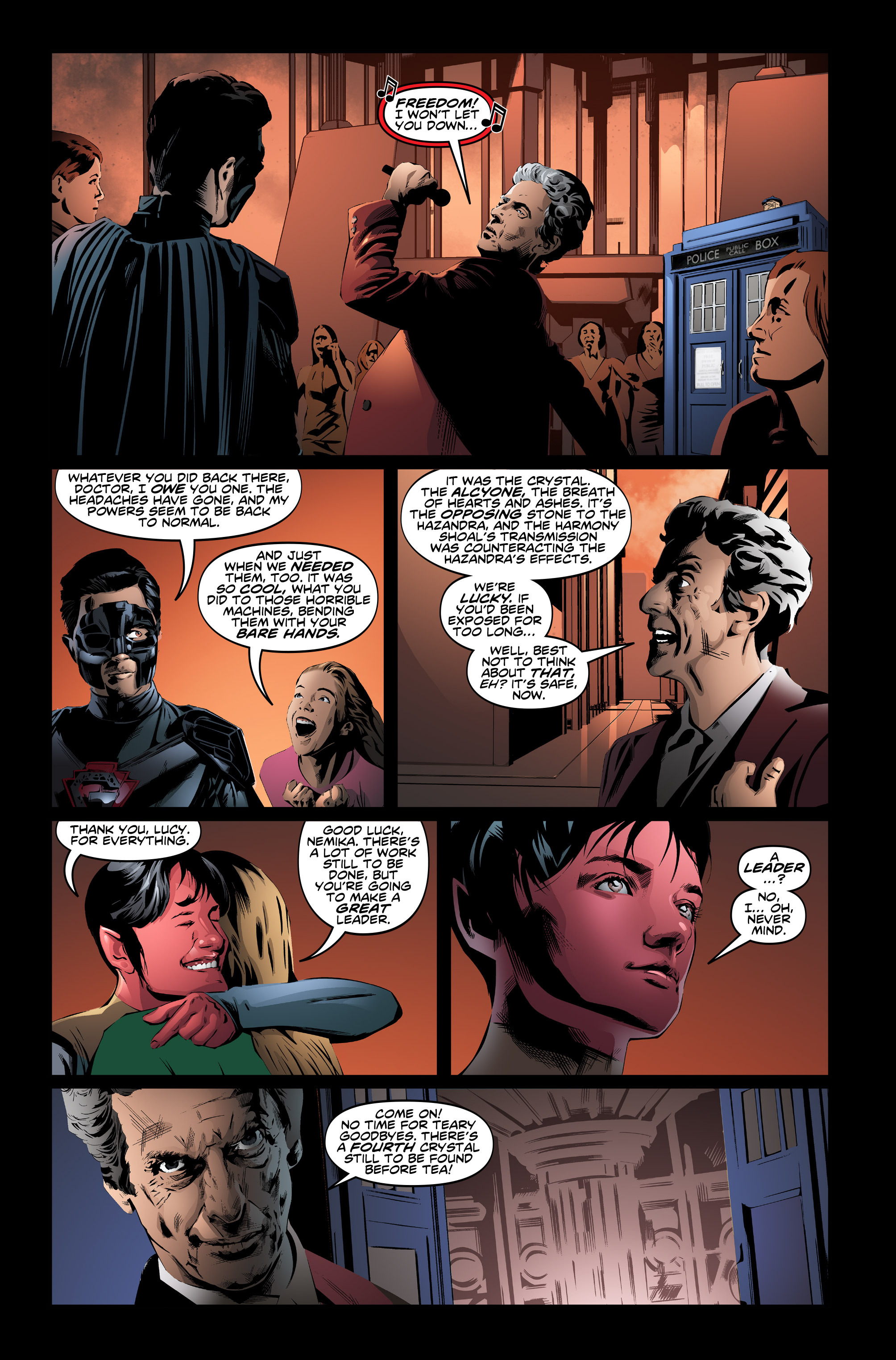 Read online Doctor Who: Ghost Stories comic -  Issue #5 - 12