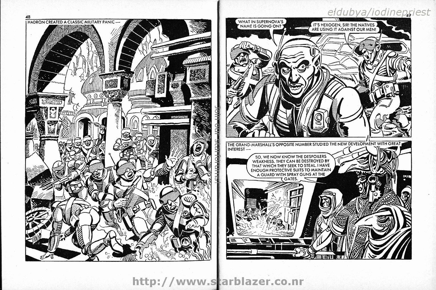 Read online Starblazer comic -  Issue #109 - 26