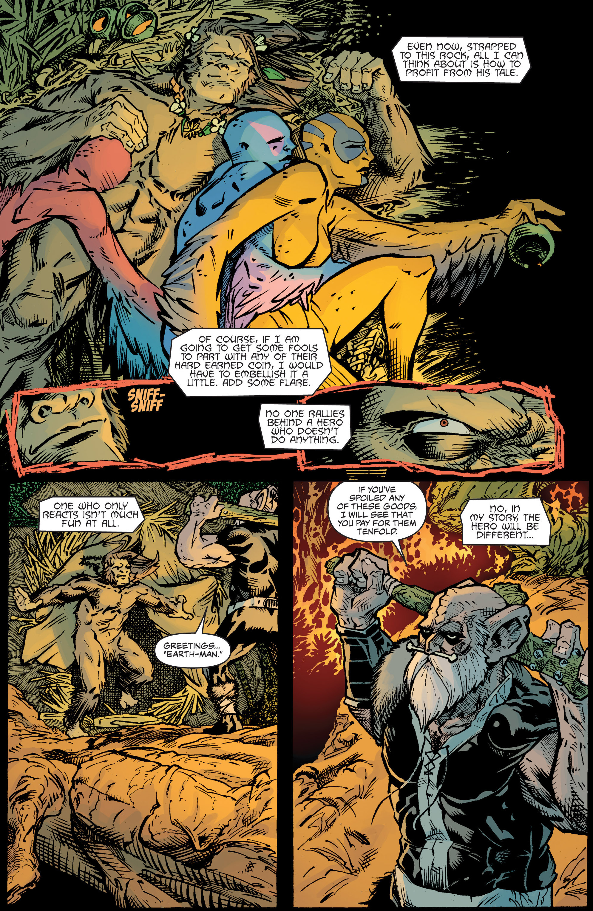 Read online Bigfoot: Sword of the Earthman (2015) comic -  Issue #5 - 4