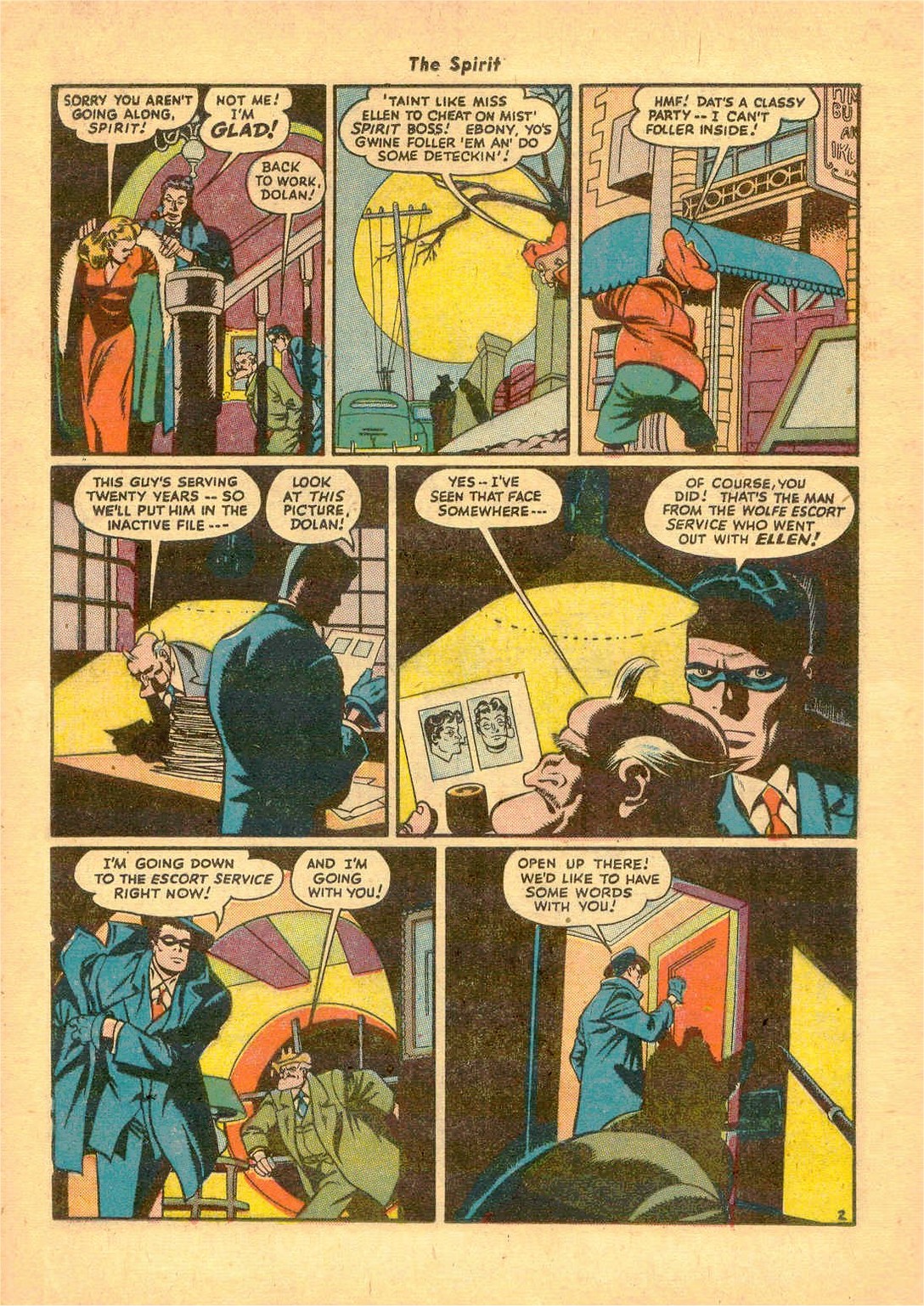 Read online The Spirit (1944) comic -  Issue #8 - 27
