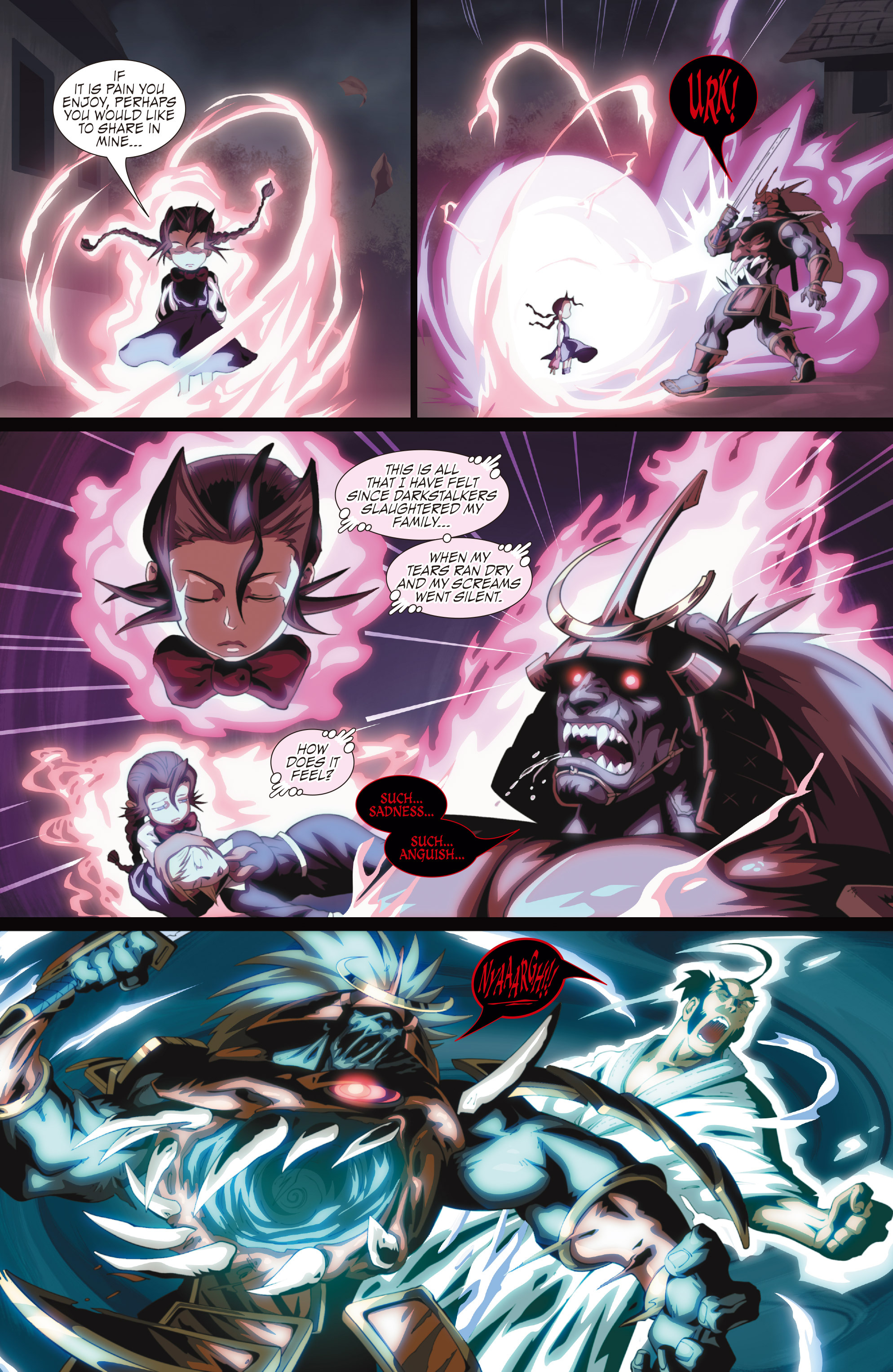 Read online Darkstalkers: The Night Warriors comic -  Issue #2 - 12