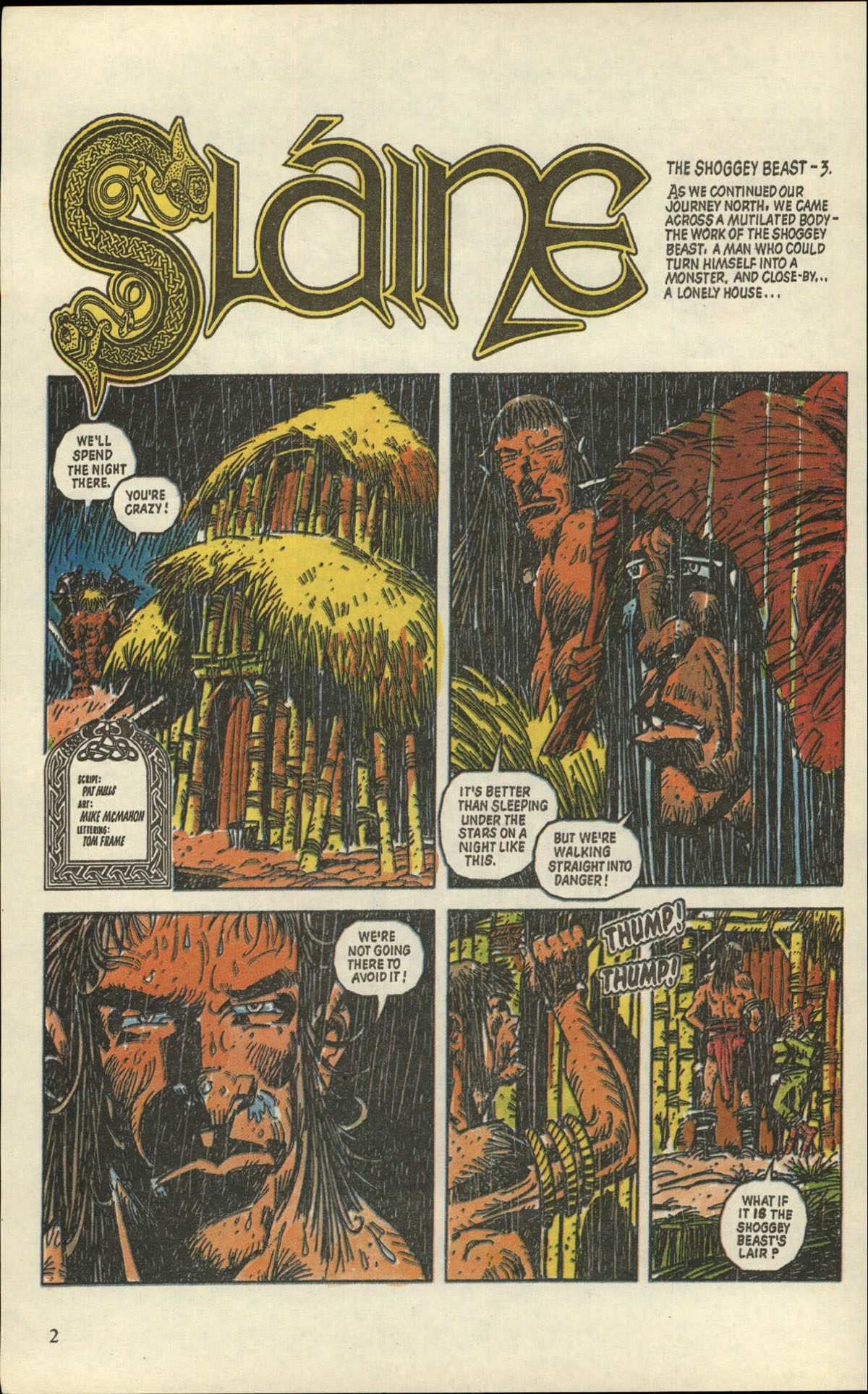 Read online Slaine The Berserker comic -  Issue #2 - 4