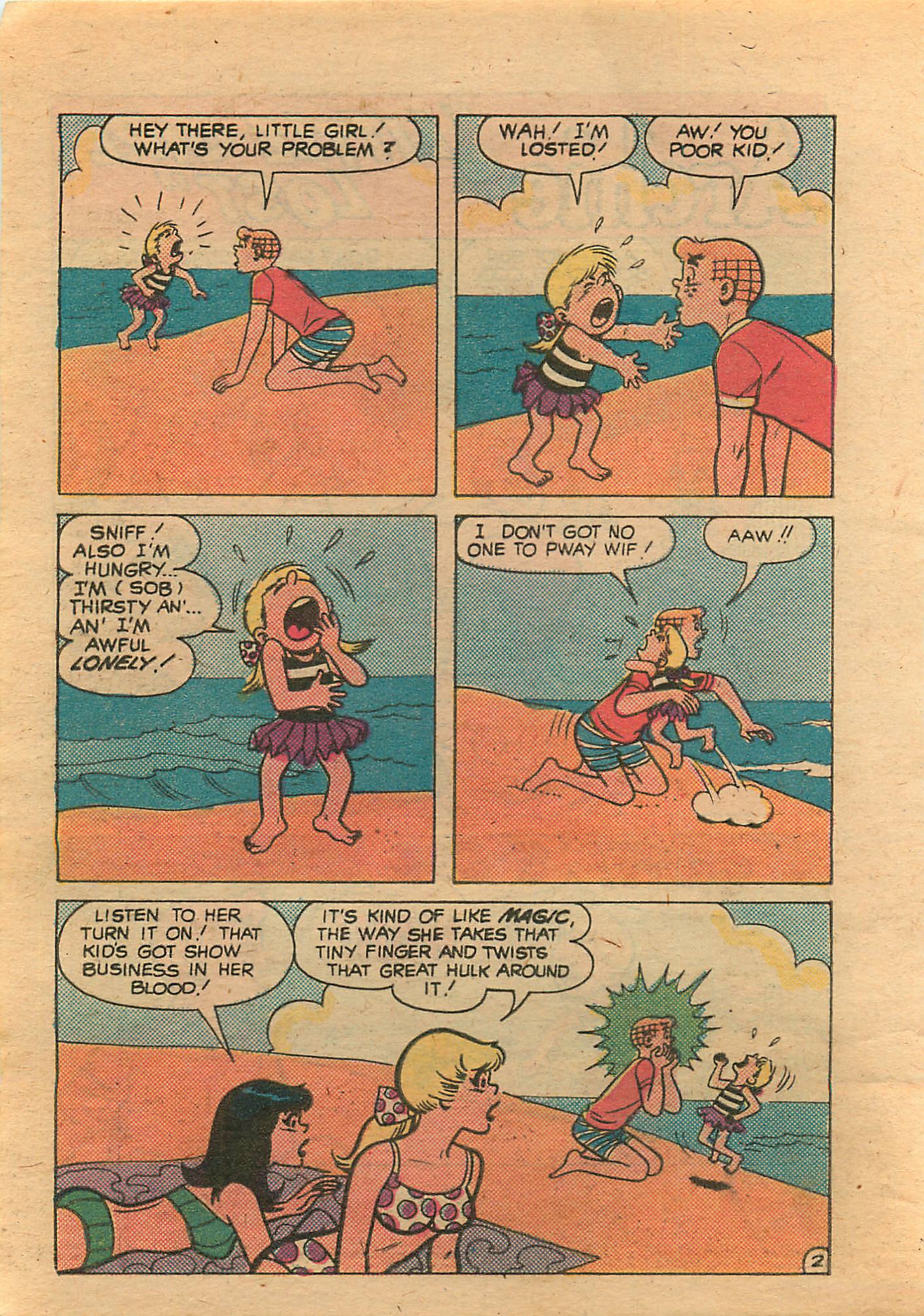 Read online Archie...Archie Andrews, Where Are You? Digest Magazine comic -  Issue #19 - 22