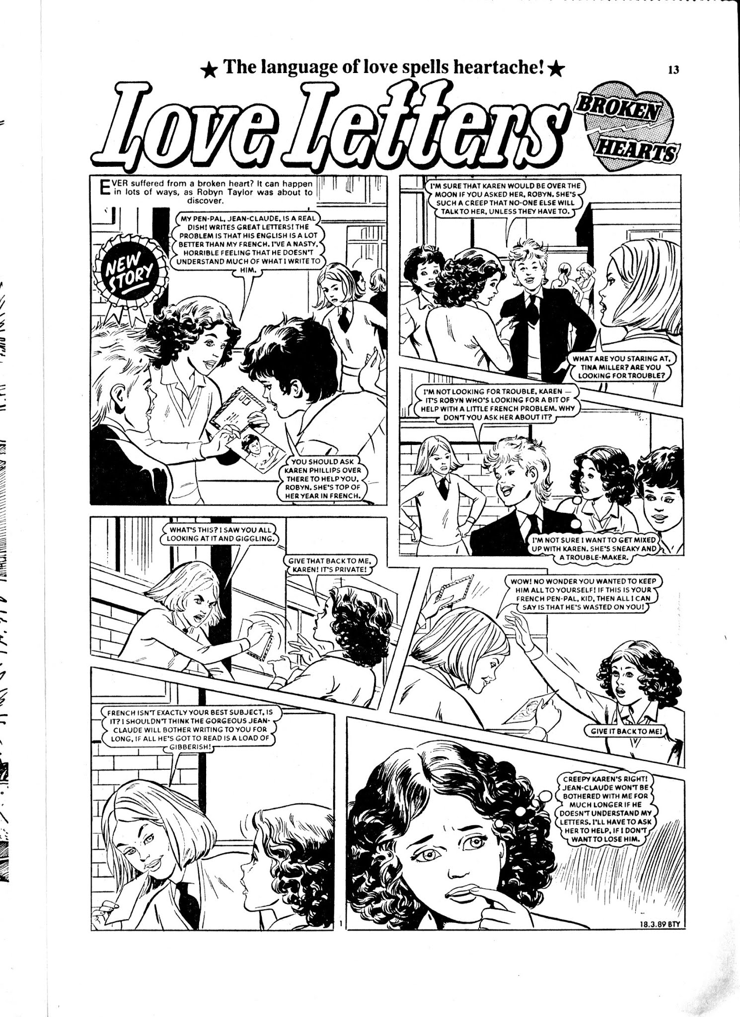 Read online Bunty comic -  Issue #1627 - 13