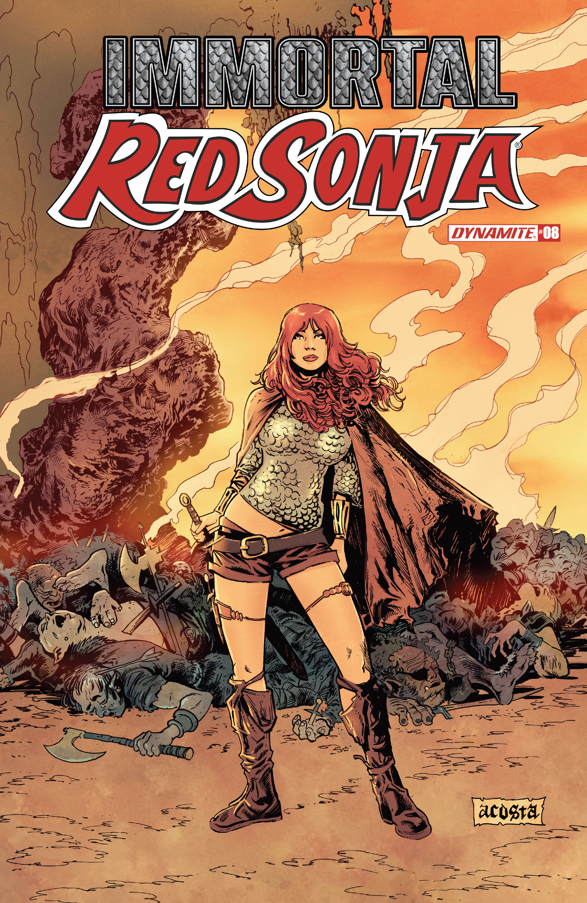Read online Immortal Red Sonja comic -  Issue #8 - 2