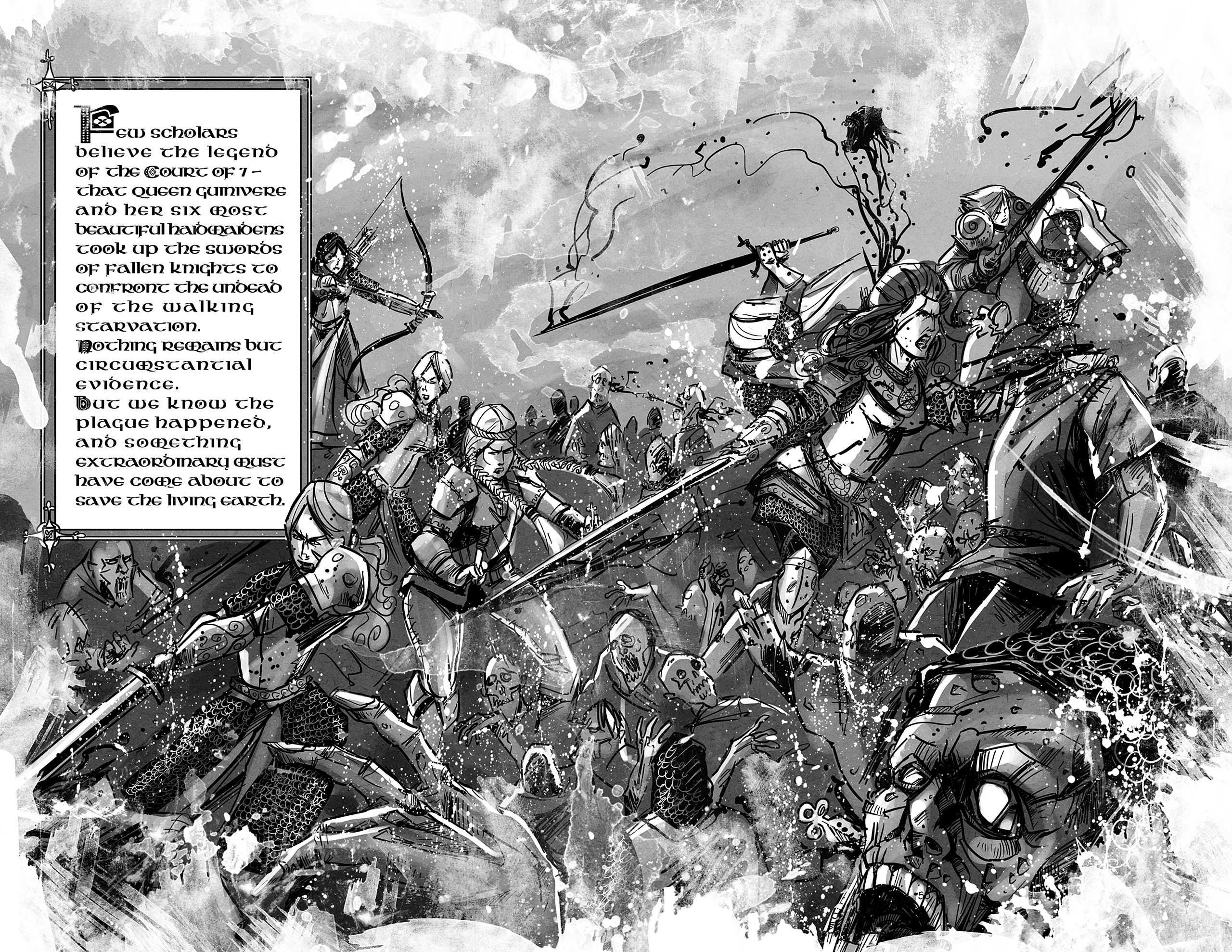 Read online Knights of the Living Dead comic -  Issue #3 - 2