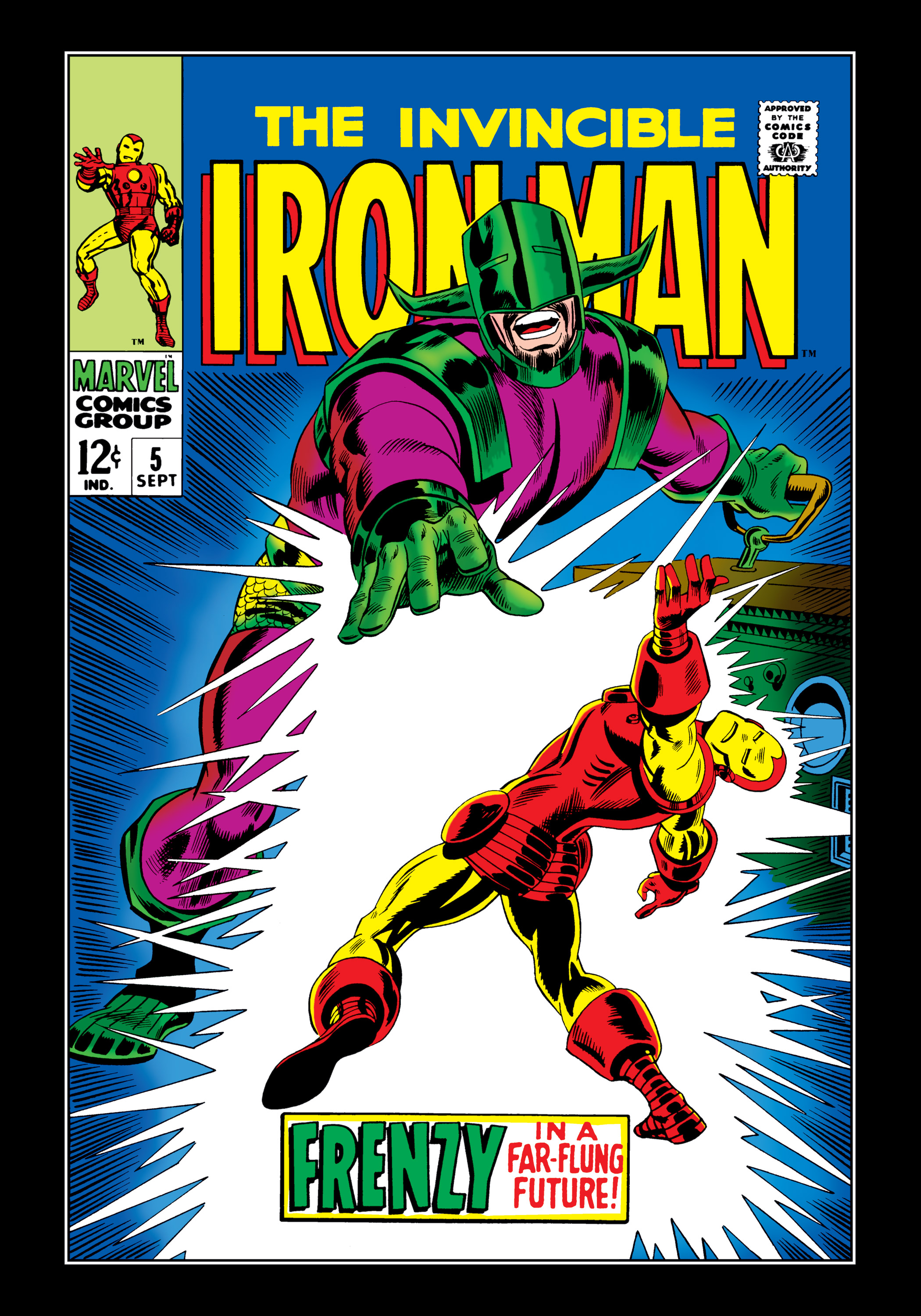 Read online Marvel Masterworks: The Invincible Iron Man comic -  Issue # TPB 5 (Part 1) - 70
