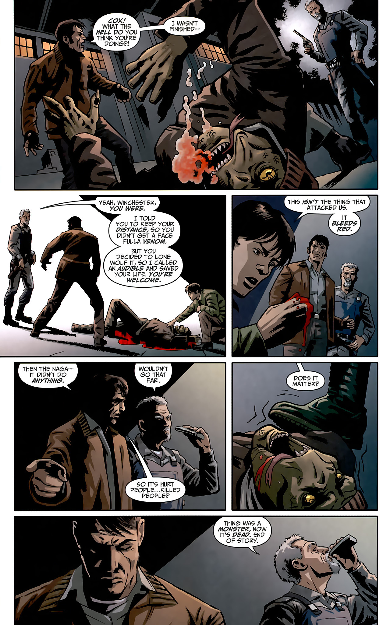 Read online Supernatural: Beginning's End comic -  Issue #1 - 22