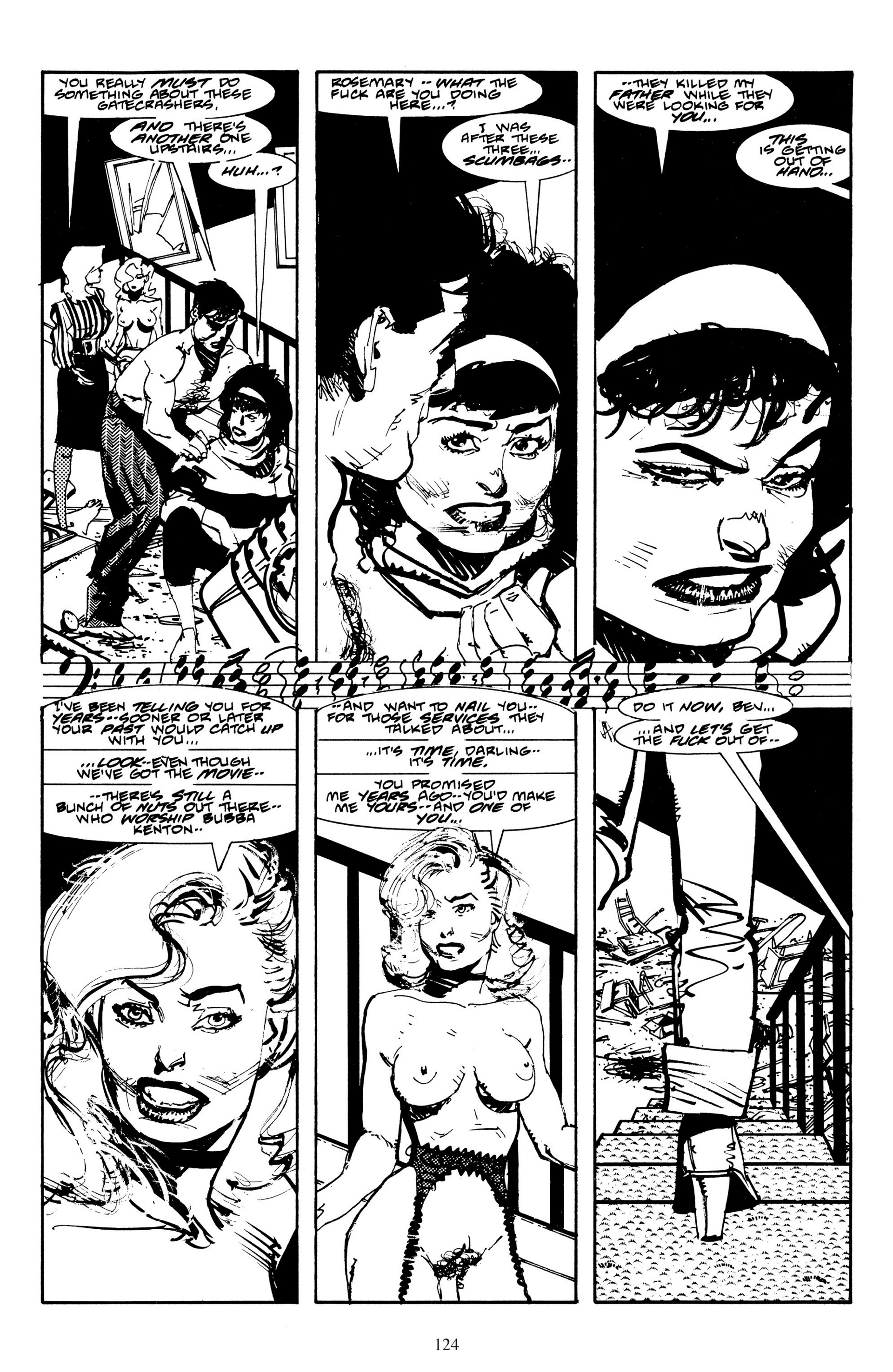 Read online Black Kiss comic -  Issue # TPB - 125