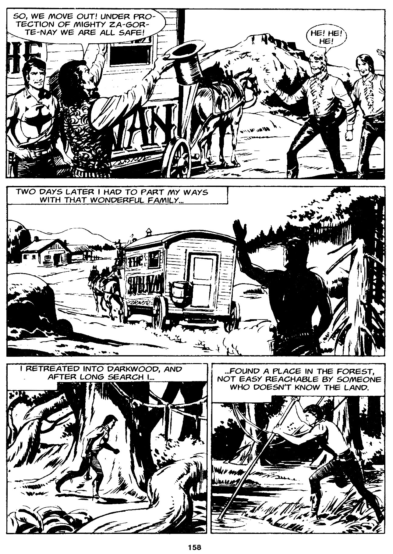Read online Zenith gigante - Zagor gigante comic -  Issue #1 - 160