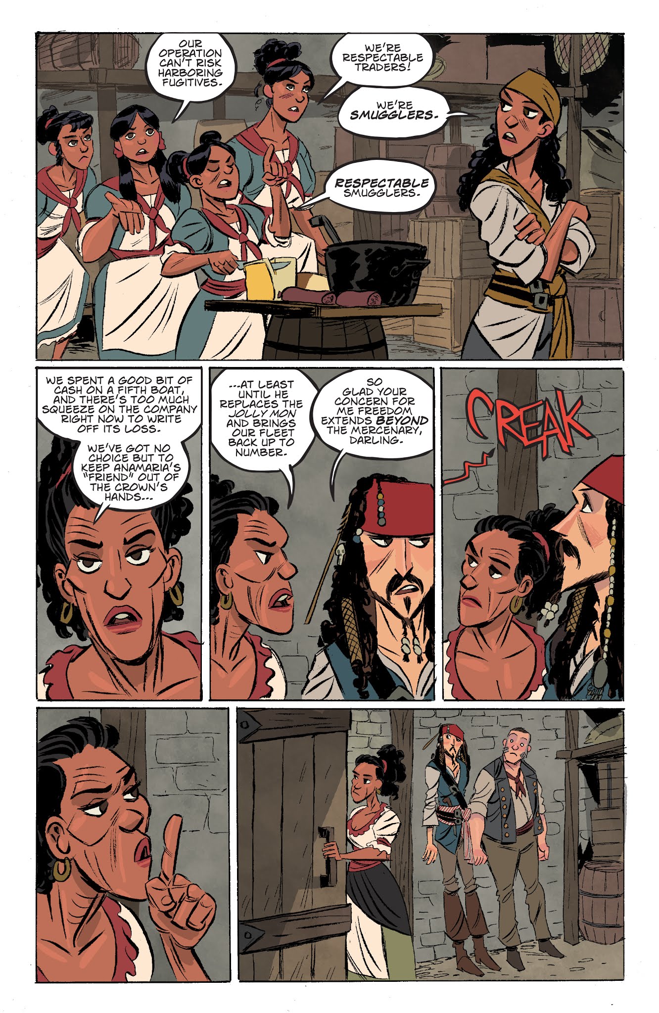 Read online Disney Pirates of the Caribbean comic -  Issue #2 - 6
