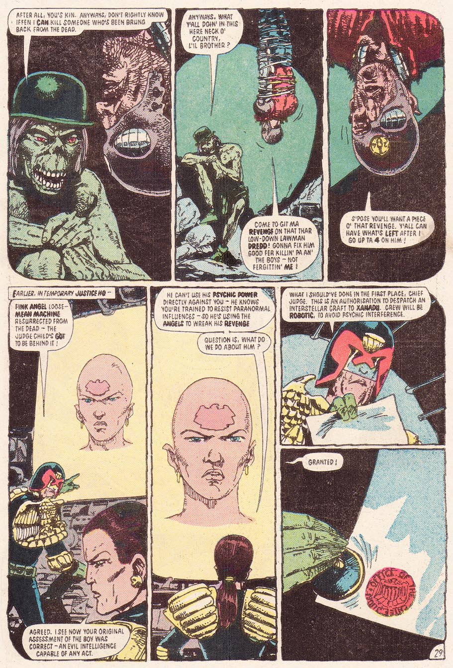 Read online Judge Dredd (1983) comic -  Issue #31 - 31