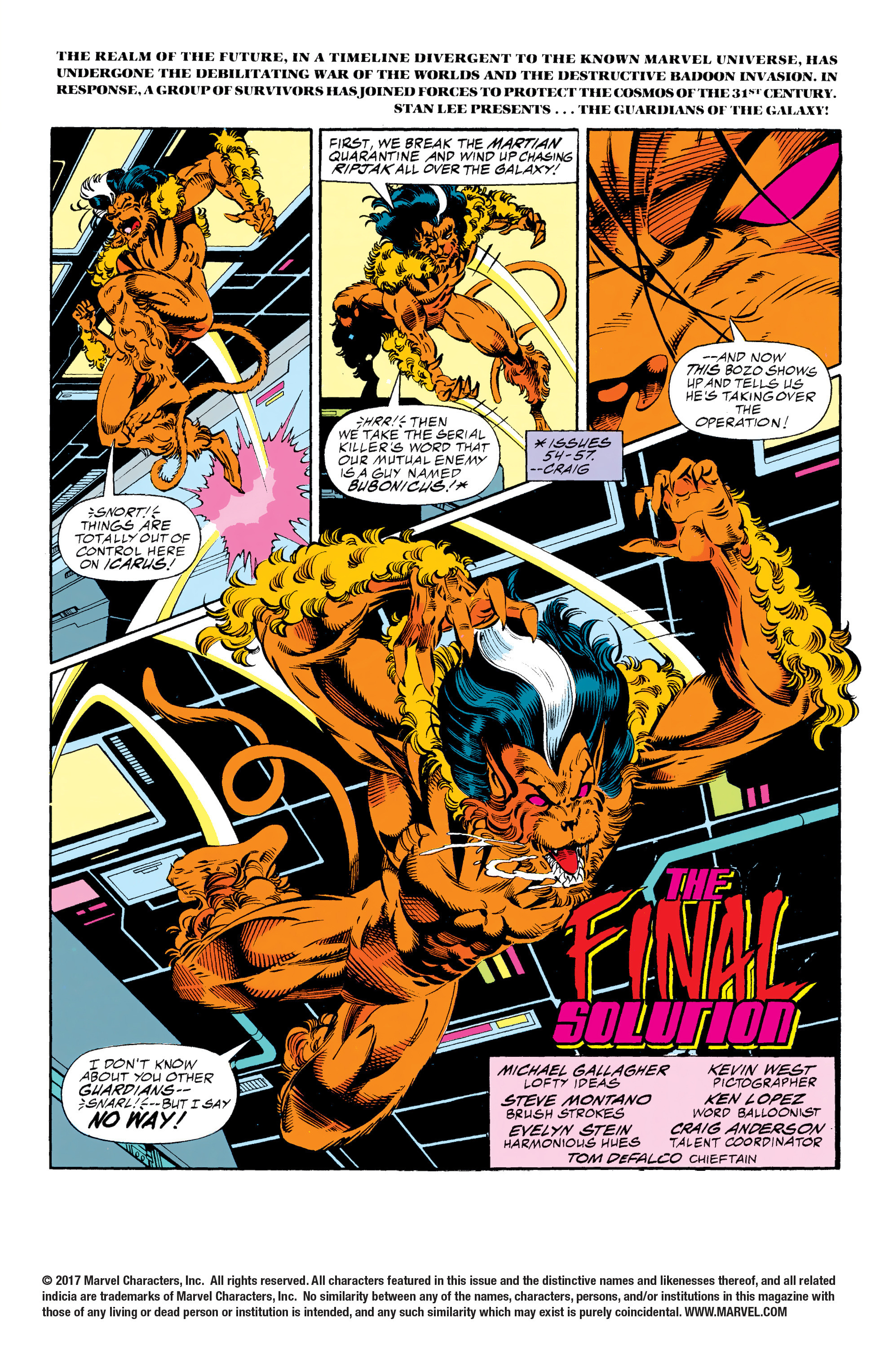 Read online Guardians of the Galaxy (1990) comic -  Issue # _TPB In The Year 3000 3 (Part 3) - 15