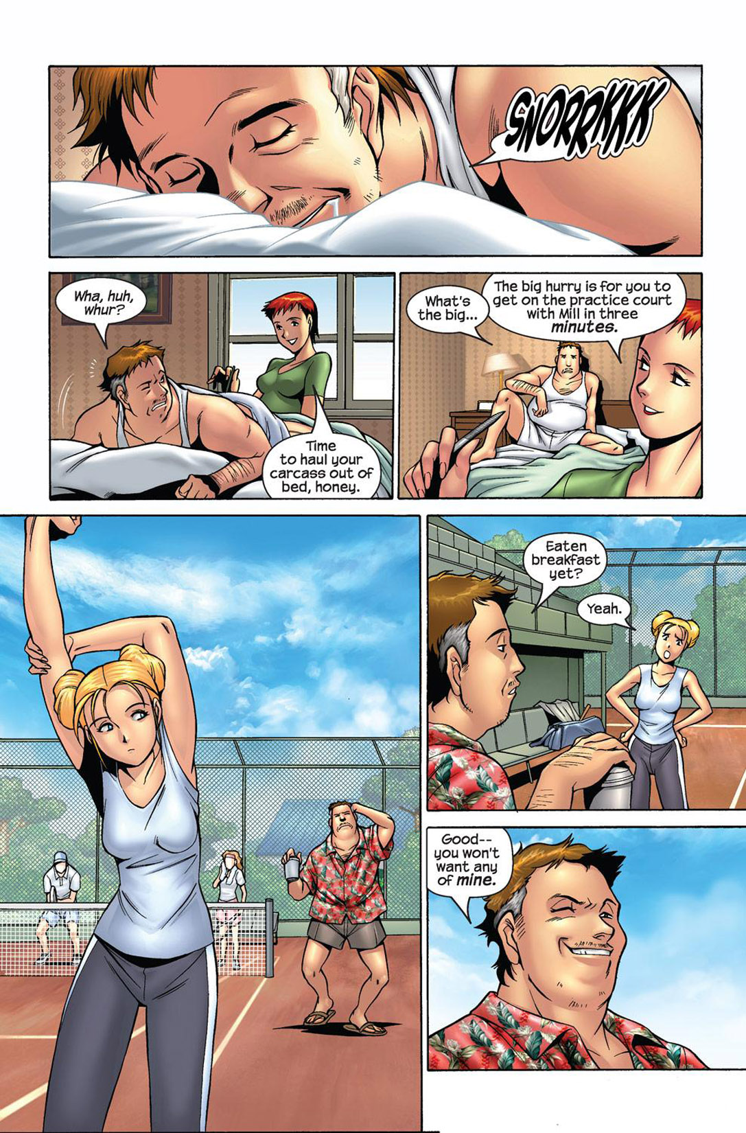 Read online 15-Love comic -  Issue #1 - 37