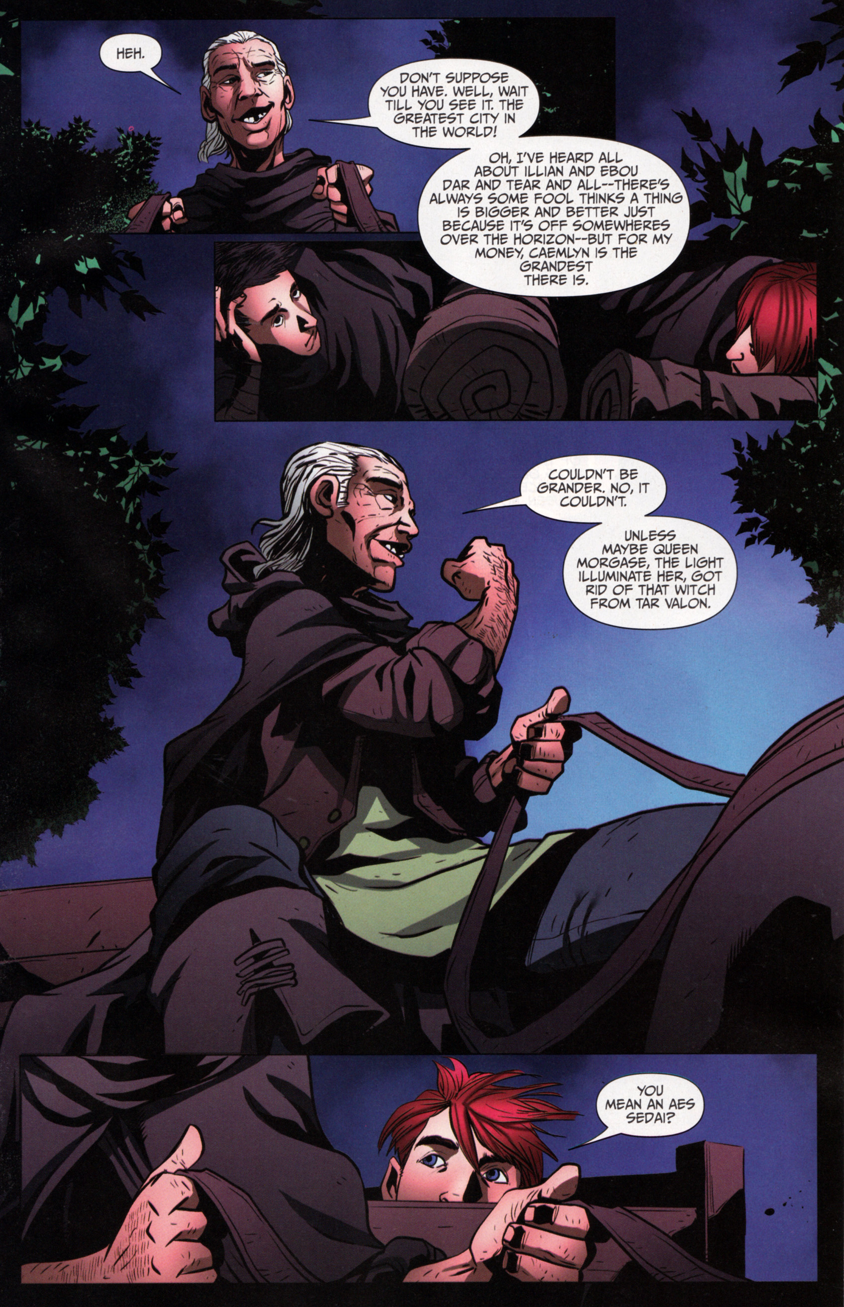 Read online Robert Jordan's Wheel of Time: The Eye of the World comic -  Issue #24 - 17